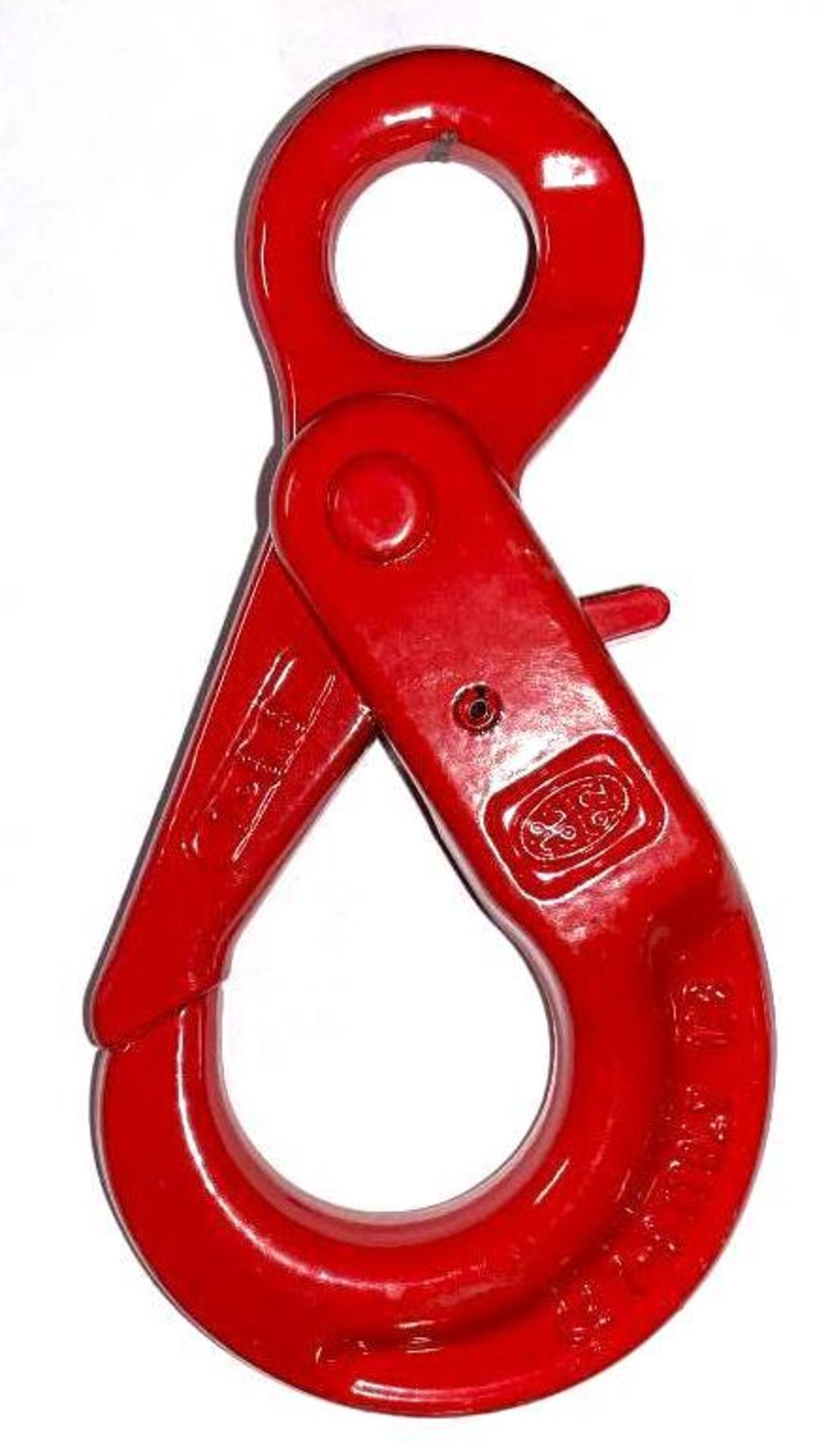 (24) 9/32"- 5/16" SELF LOCKING EYE HOOK- G80 BRAND/MODEL: LACLEDE CHAIN MFG INFORMATION: 3 BOXES RET