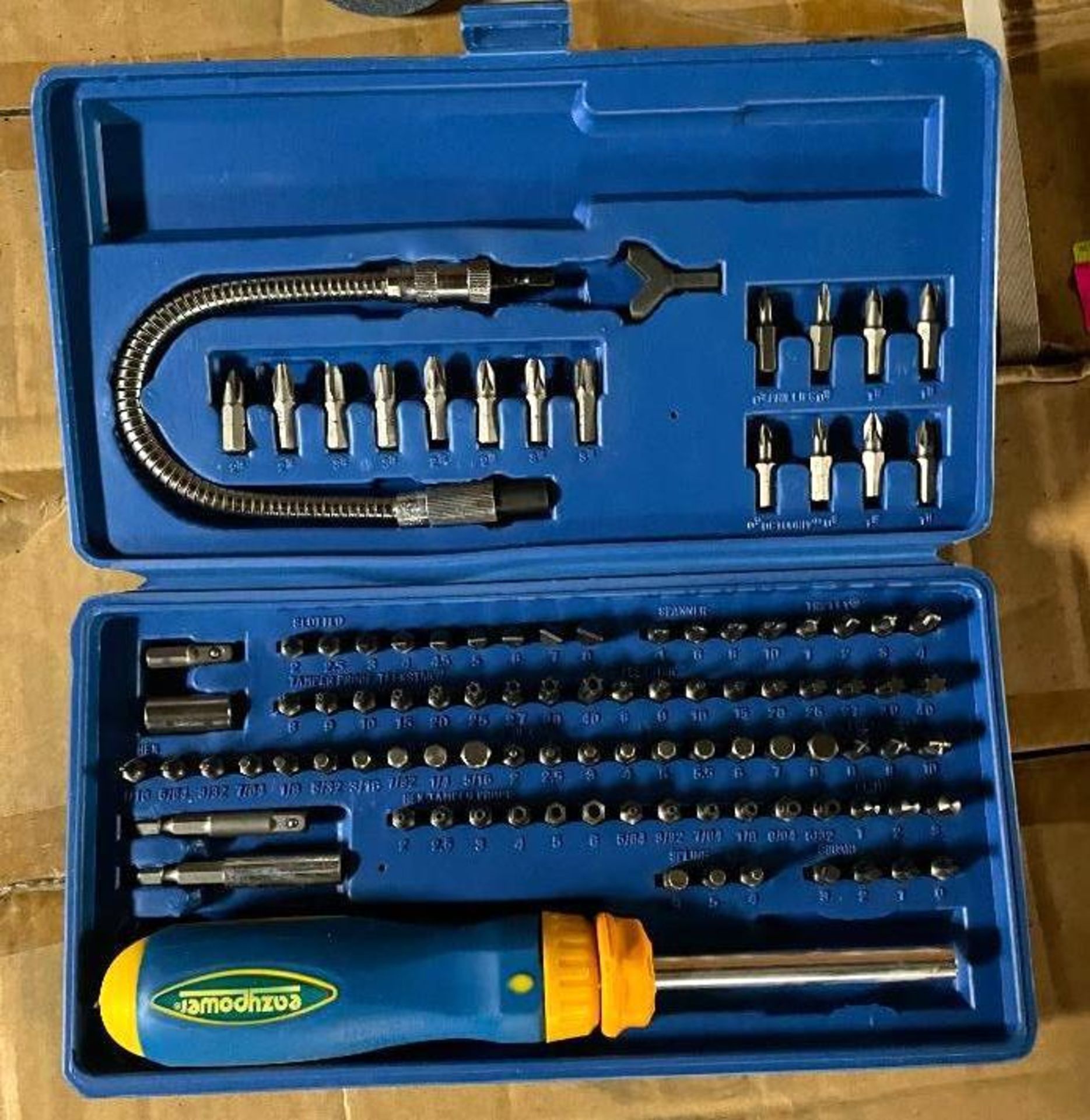 (20) 103-PIECE SECURITY SCREWDRIVER TIP KIT BRAND/MODEL: EAZY POWER INFORMATION: 2 BOXES RETAIL$: $4 - Image 2 of 3