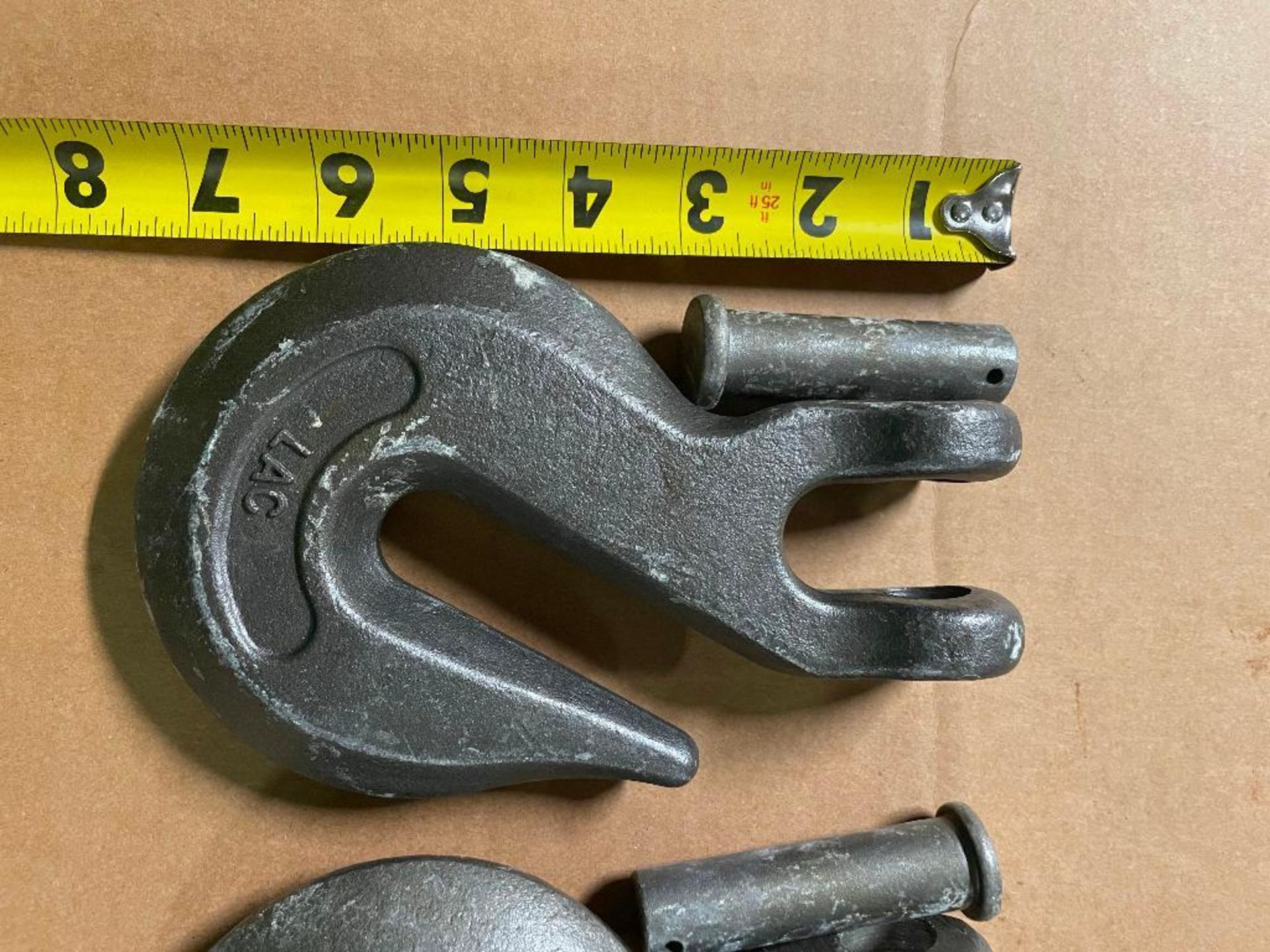 (10) LACLEDE CHAIN FORGED STEEL CLEVIS GRAB HOOKS FOR LOAD BINDINGS BRAND / MODEL: LACLEDE CHAIN ADD - Image 3 of 4