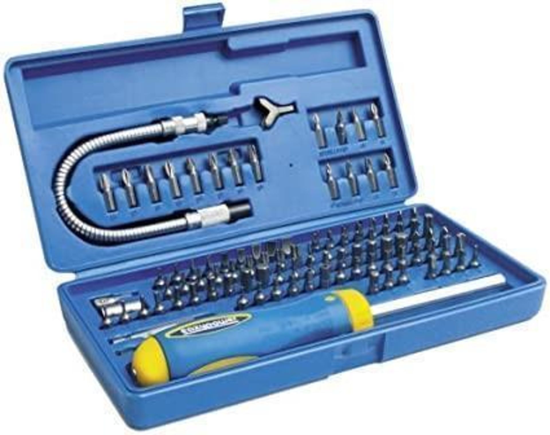 (40) 103-PIECE SECURITY SCREWDRIVER TIP KIT BRAND/MODEL: EAZY POWER INFORMATION: 2 BOXES RETAIL$: $4