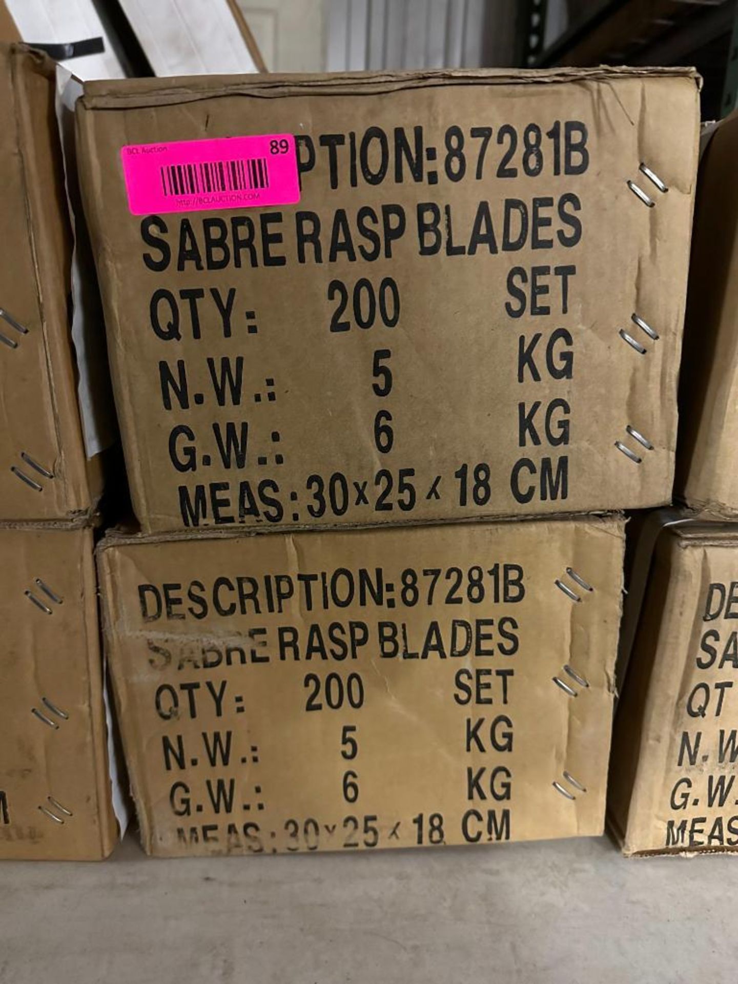 HIGH CARBON STEEL JIG SAW RASP (BOX OF 800) BRAND/MODEL: EAZYPOWER RETAIL$: $2,376.00 - Image 3 of 4