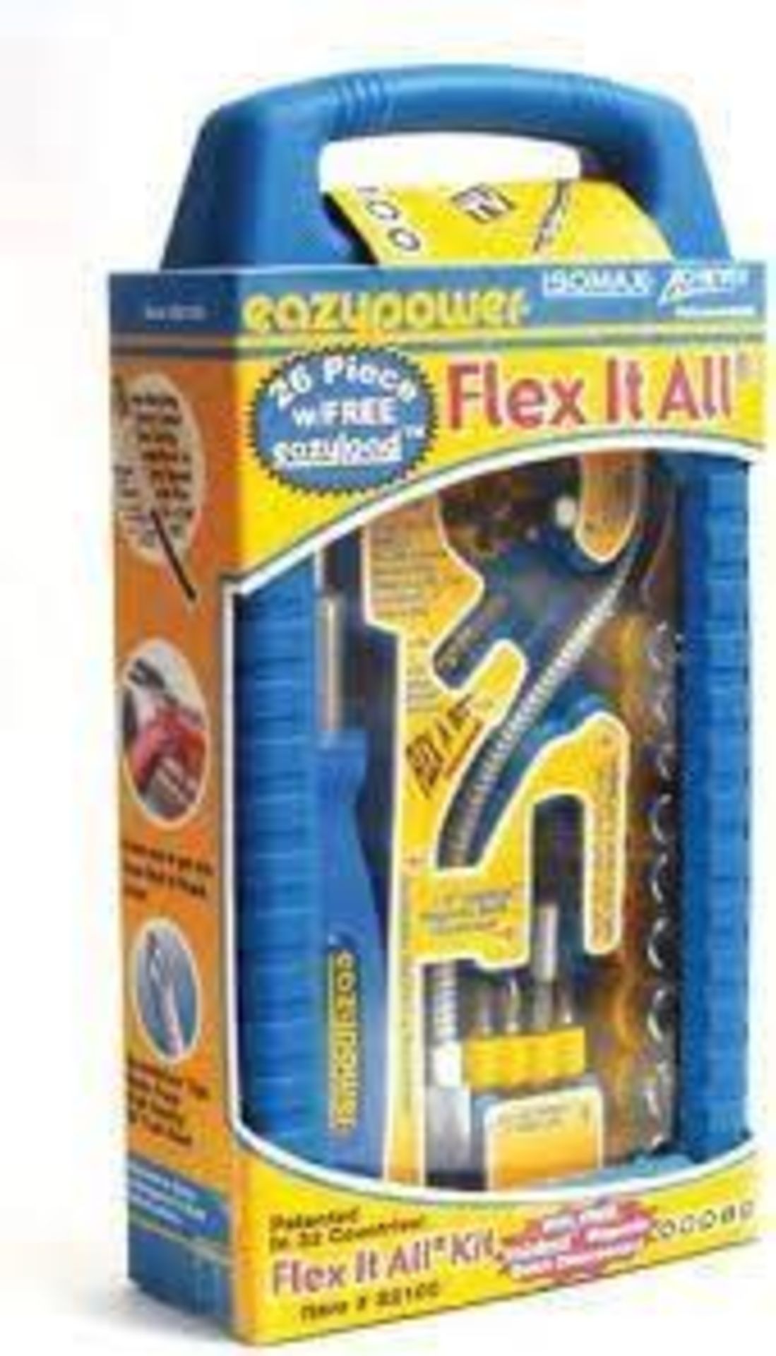 (24) FLEX BIT SCREWDRIVER SET (26 PIECES) BRAND/MODEL: EAZYPOWER 82100 RETAIL$: $42.79 EACH