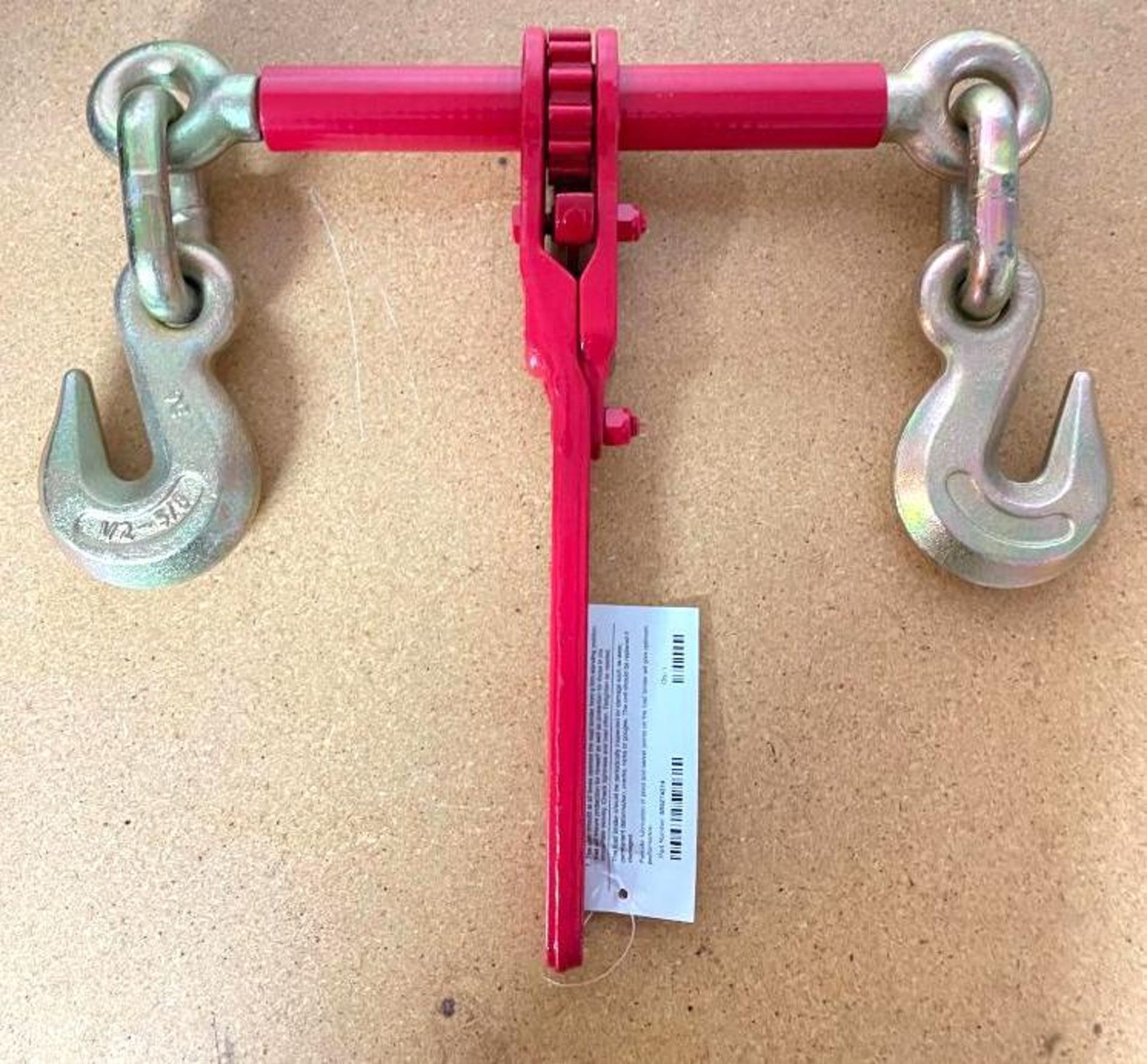 DESCRIPTION: (2) 1/2-5/8" HD RATCHET LOAD BINDER (2-PACK) BRAND/MODEL: LACLEDE CHAIN CO SIZE: 1/2-5/