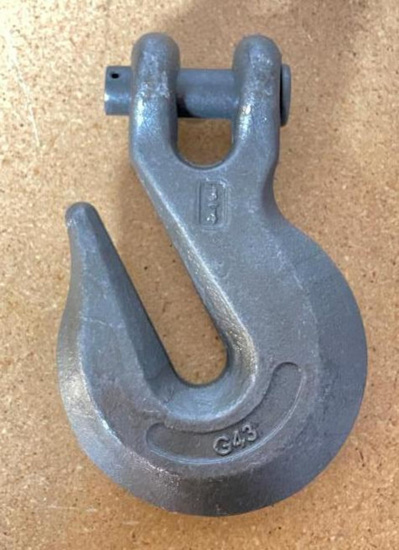 DESCRIPTION: (24) 3/4" G43 FORGED STEEL CLEVIS GRAB HOOK FOR LOAD BINDING BRAND/MODEL: LACLEDE CHAIN