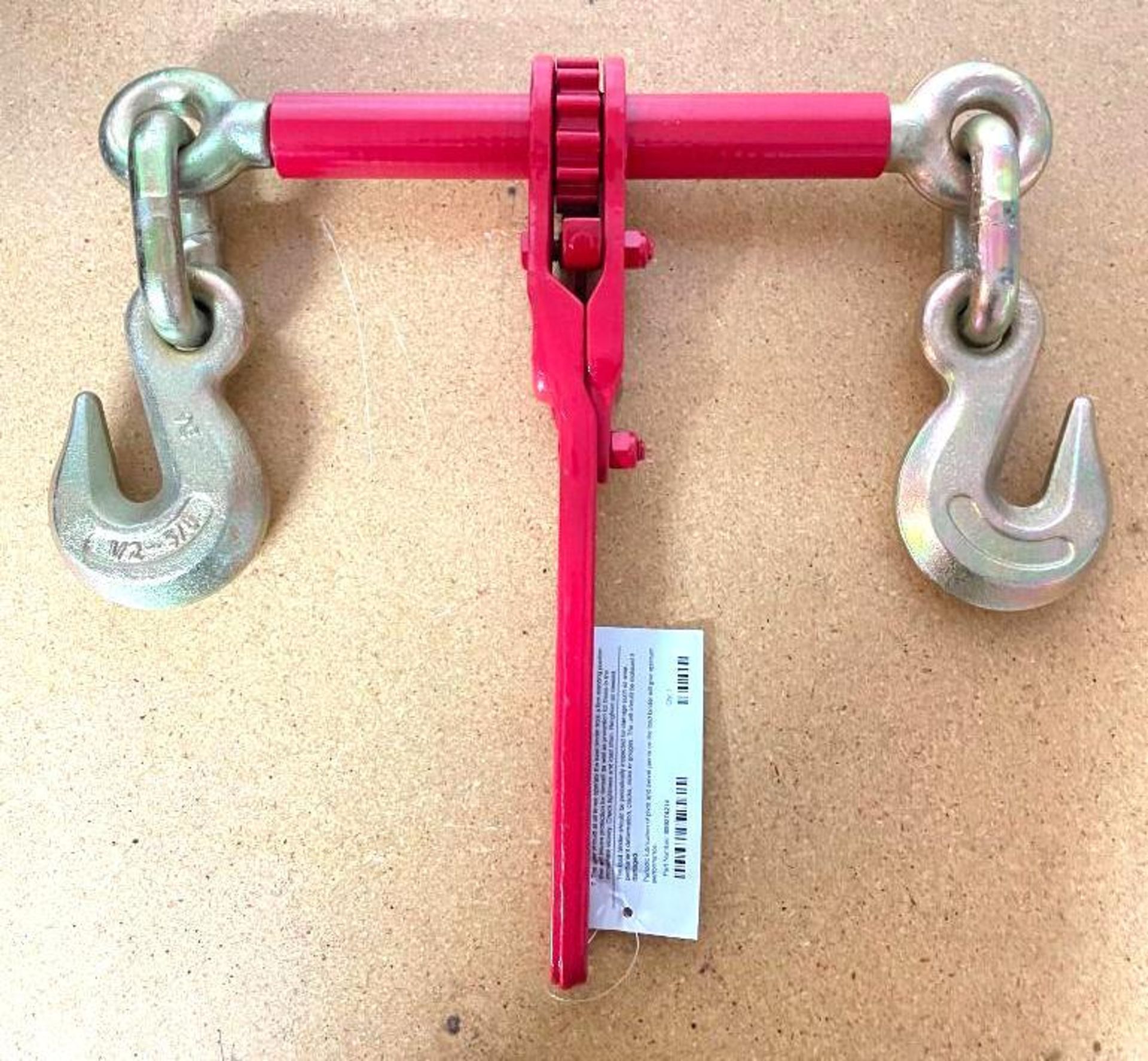 DESCRIPTION: (2) 1/2-5/8" HD RATCHET LOAD BINDER (2-PACK) BRAND/MODEL: LACLEDE CHAIN CO SIZE: 1/2-5/