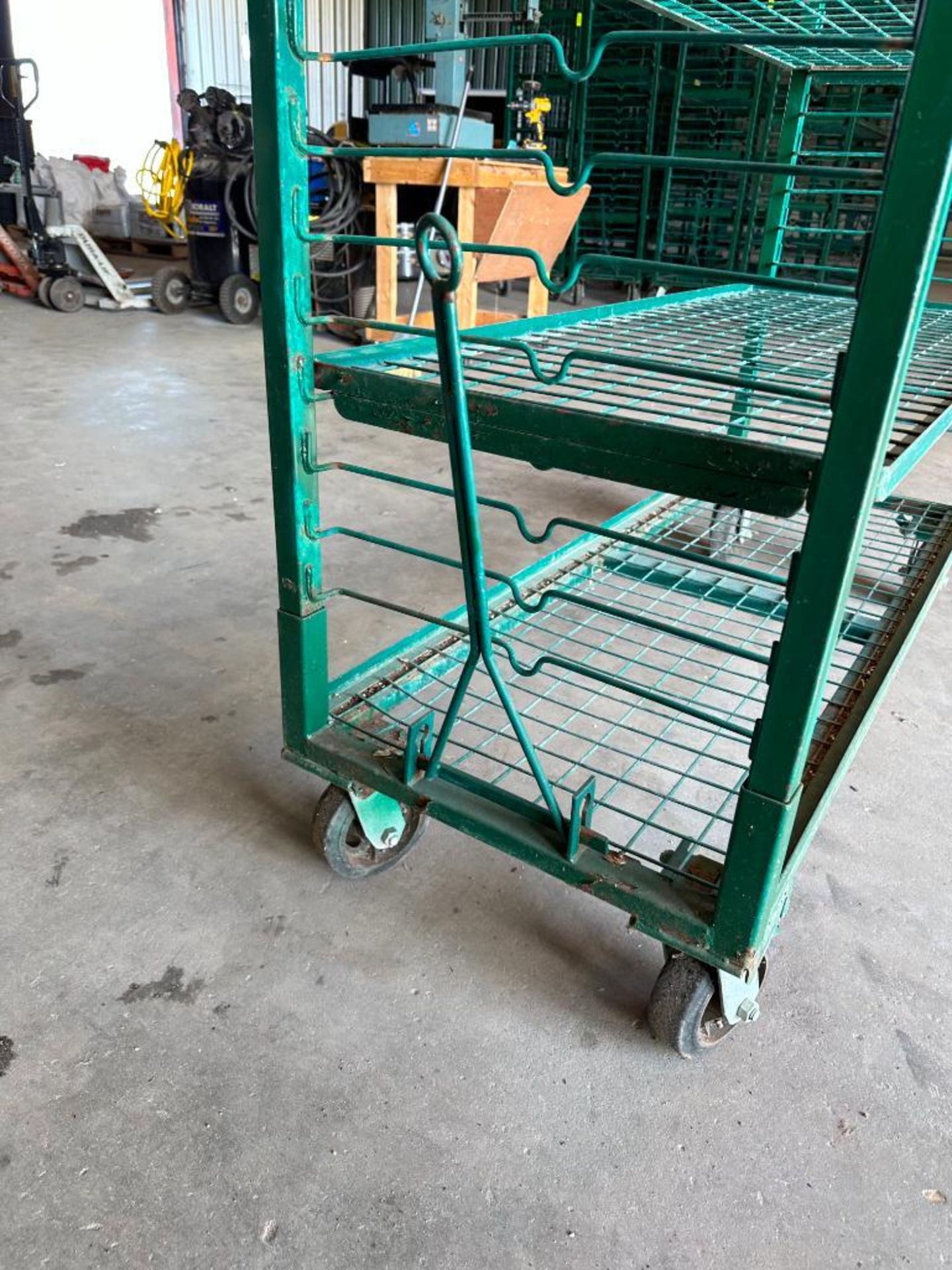 5-TIER HEAVY DUTY SHELVING RACK ON CASTERS SIZE: 60" X 21" X 80" LOCATION: MAIN WAREHOUSE - Image 5 of 9