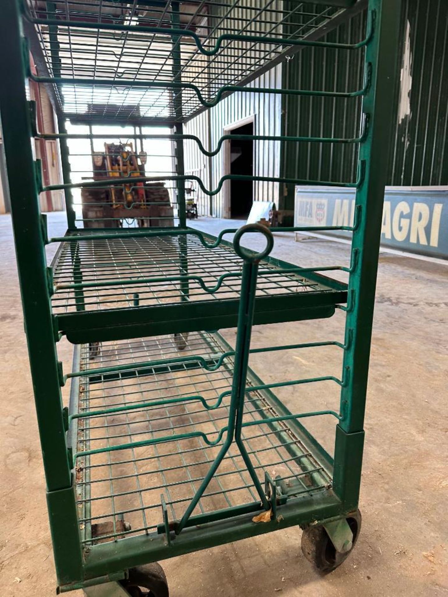 5-TIER HEAVY DUTY SHELVING RACK ON CASTERS SIZE: 60" X 21" X 80" LOCATION: MAIN WAREHOUSE - Image 3 of 4