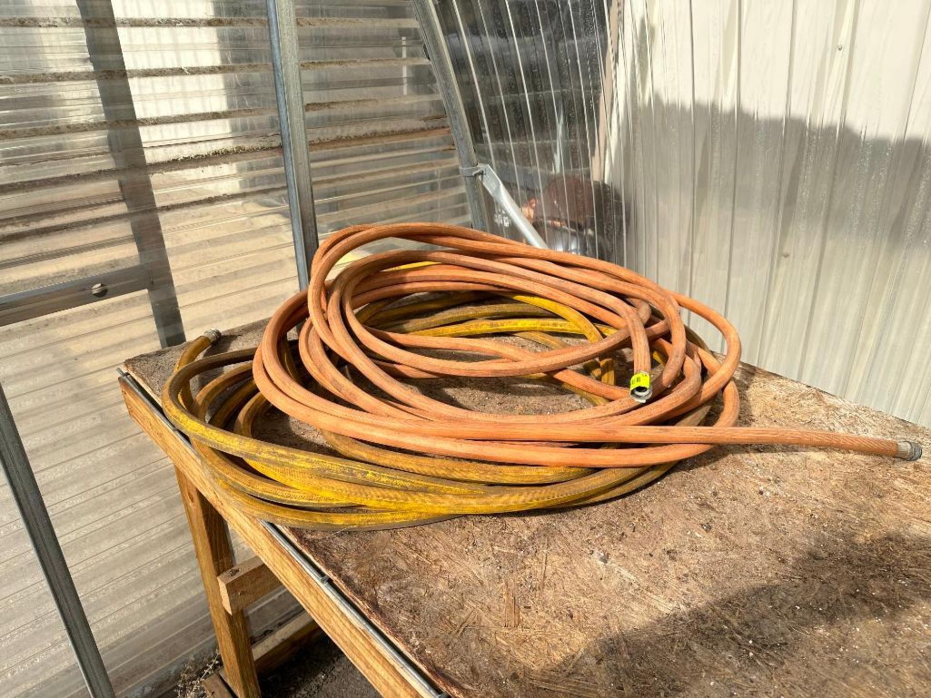 (2) HEAVY DUTY GARDEN HOSES LOCATION: GREENHOUSE - Image 3 of 3