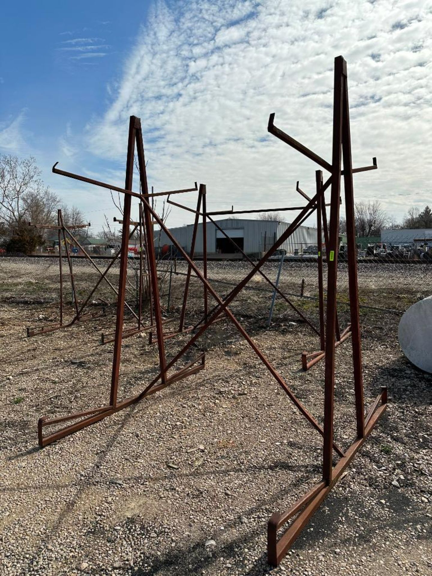 90" X 96" STEEL STORAGE RACK SIZE: 90" X 96" X 120" LOCATION: LOT - Image 3 of 6