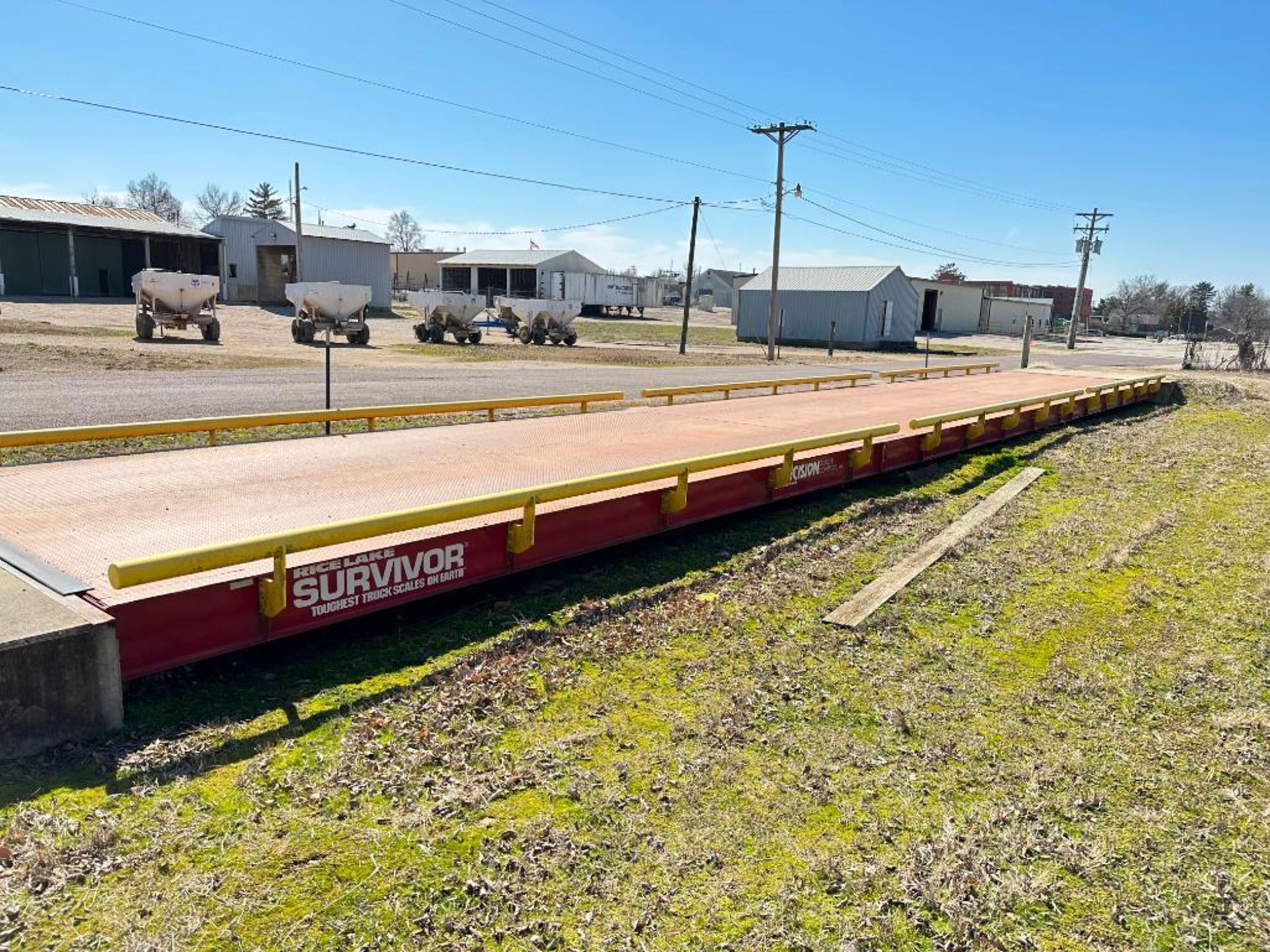 70' X 11' SURVIVOR OTR STEEL DECK TRUCK SCALE PLATFORM BRAND/MODEL: RICE LAKE EZ7011-ST-100-OTR INFO - Image 11 of 25