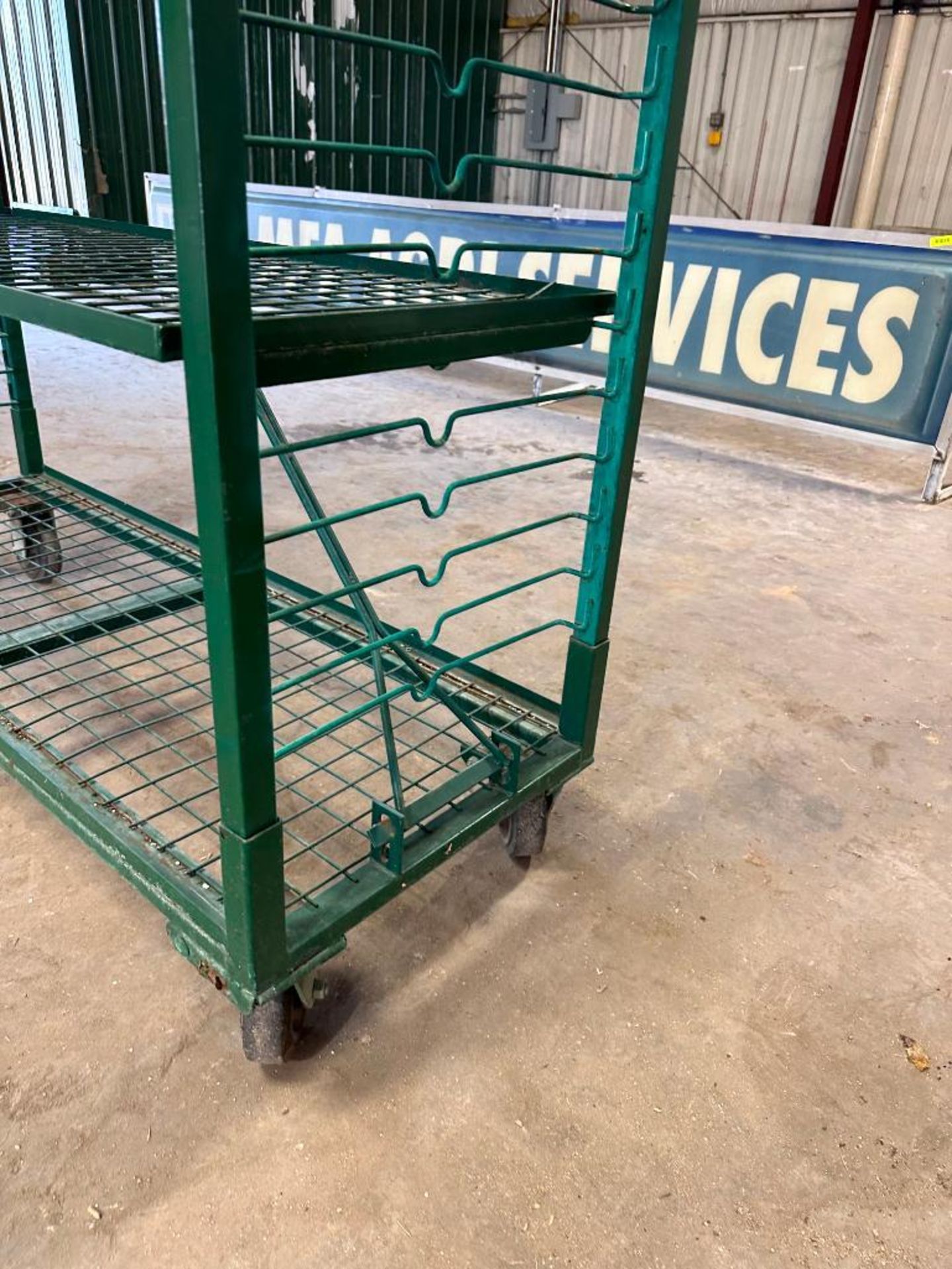 5-TIER HEAVY DUTY SHELVING RACK ON CASTERS SIZE: 60" X 21" X 80" LOCATION: MAIN WAREHOUSE - Image 5 of 5