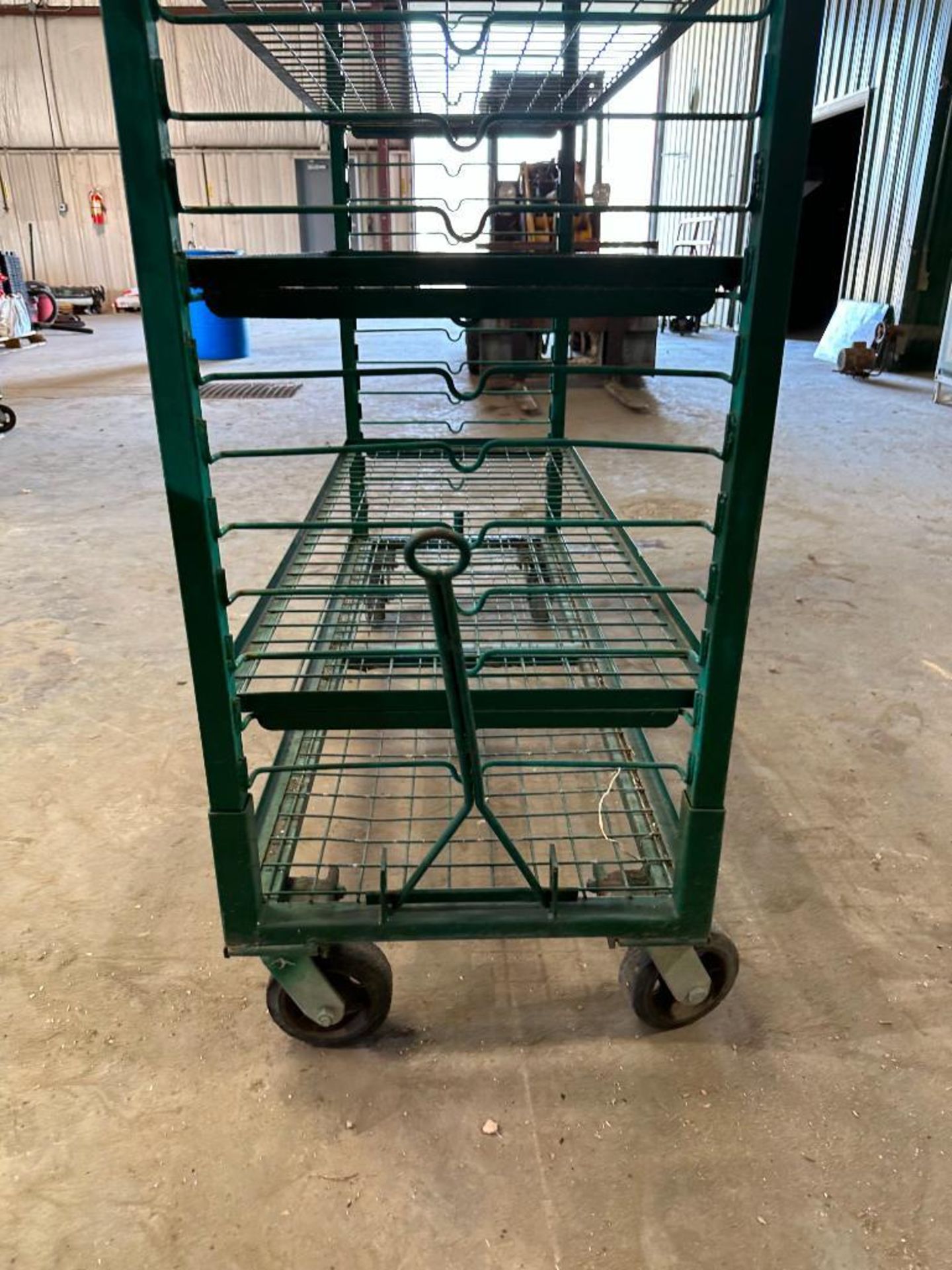 6-TIER HEAVY DUTY SHELVING RACK ON CASTERS SIZE: 60" X 21" X 80" LOCATION: MAIN WAREHOUSE - Image 4 of 4