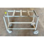 32" X 12" X 24" EQUIPMENT STAND ON CASTERS LOCATION: MAIN WAREHOUSE