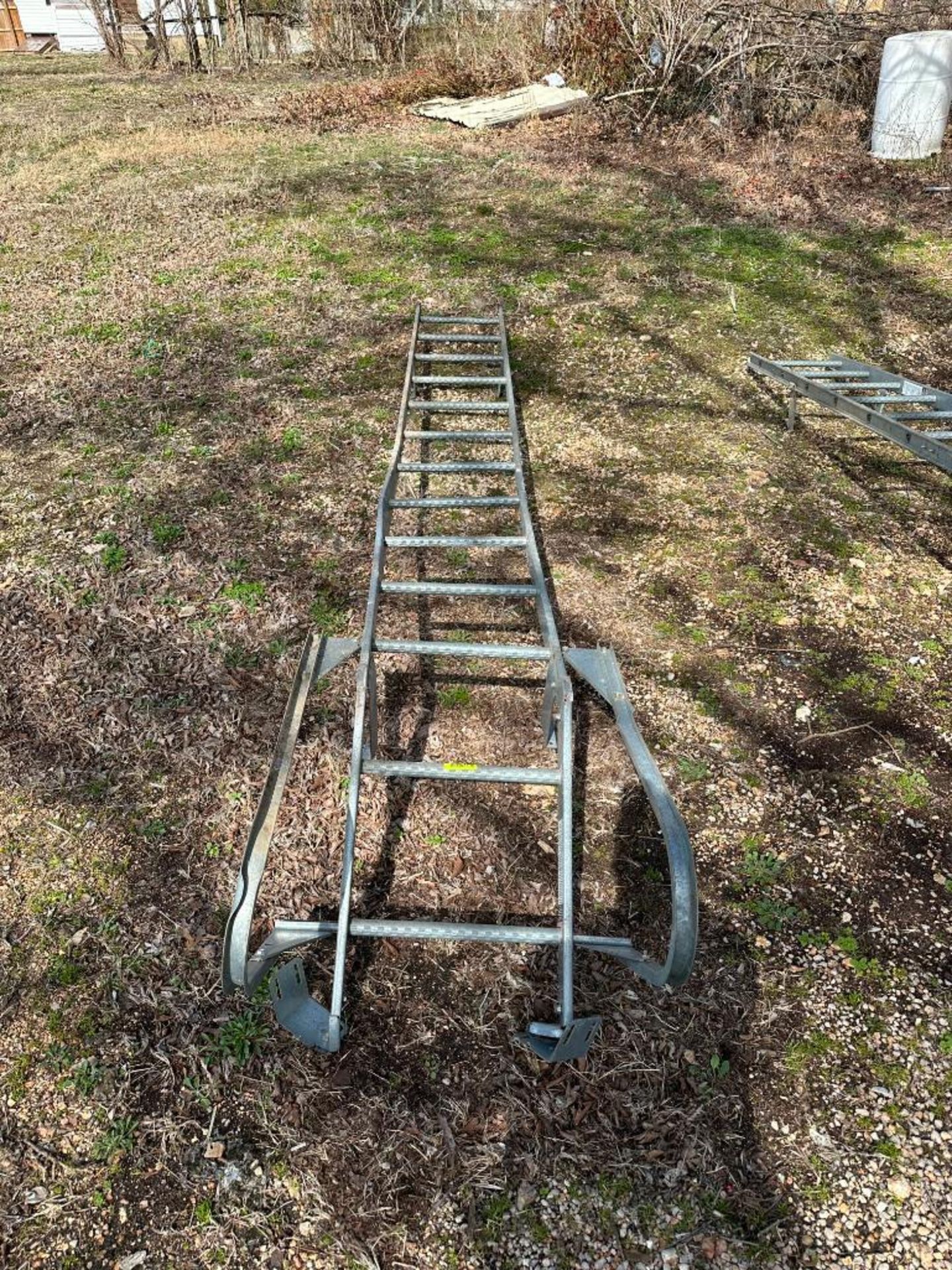 13' METAL HOPPER LADDER LOCATION: WAREHOUSE #2 YARD - Image 3 of 7