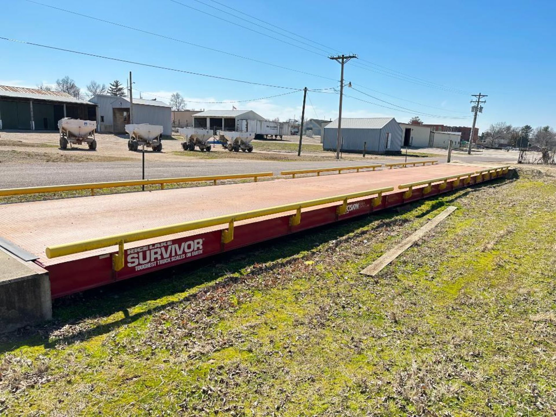 70' X 11' SURVIVOR OTR STEEL DECK TRUCK SCALE PLATFORM BRAND/MODEL: RICE LAKE EZ7011-ST-100-OTR INFO - Image 12 of 25