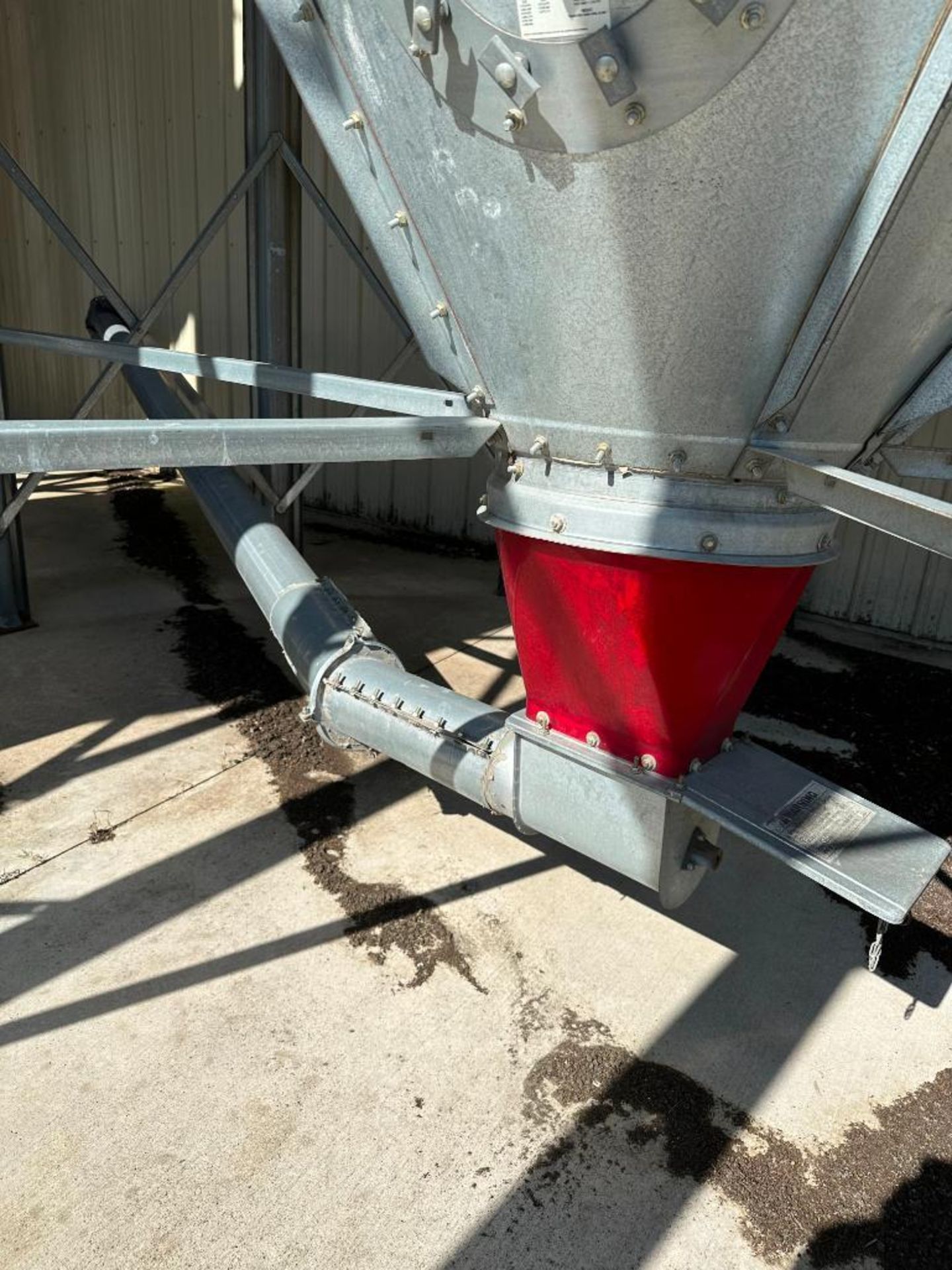 BROCK 15FT DIAMETER FEED AND WET-HOLDING HOPPER BIN BRAND/MODEL: BROCK INFORMATION: 15' DIAMETER W/ - Image 14 of 16