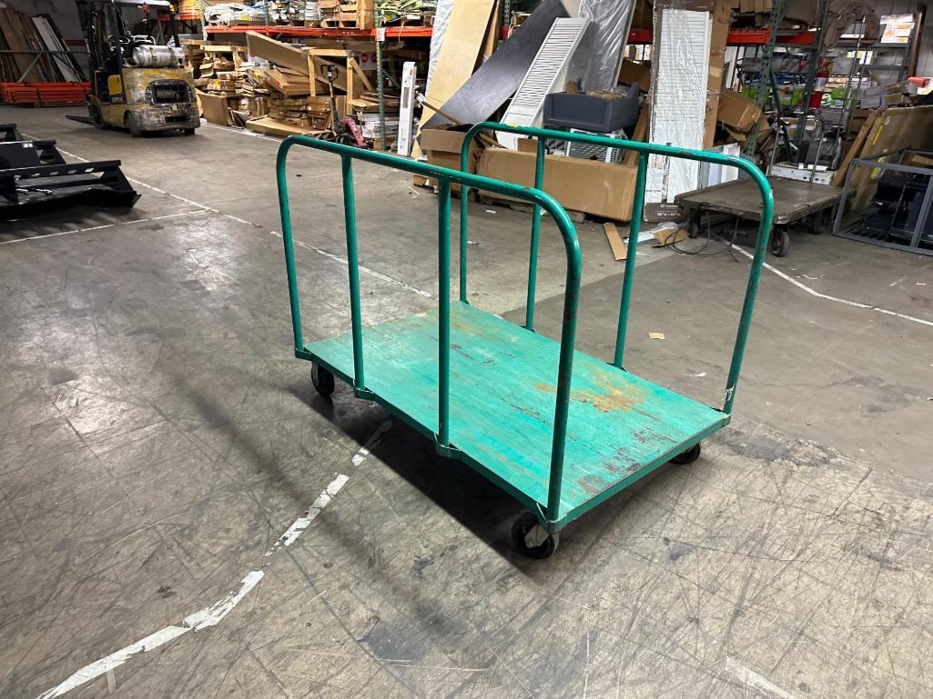 60" X 36" HEAVY DUTY MATERIAL CART SIZE: 60" X 36" X 45" - Image 4 of 9