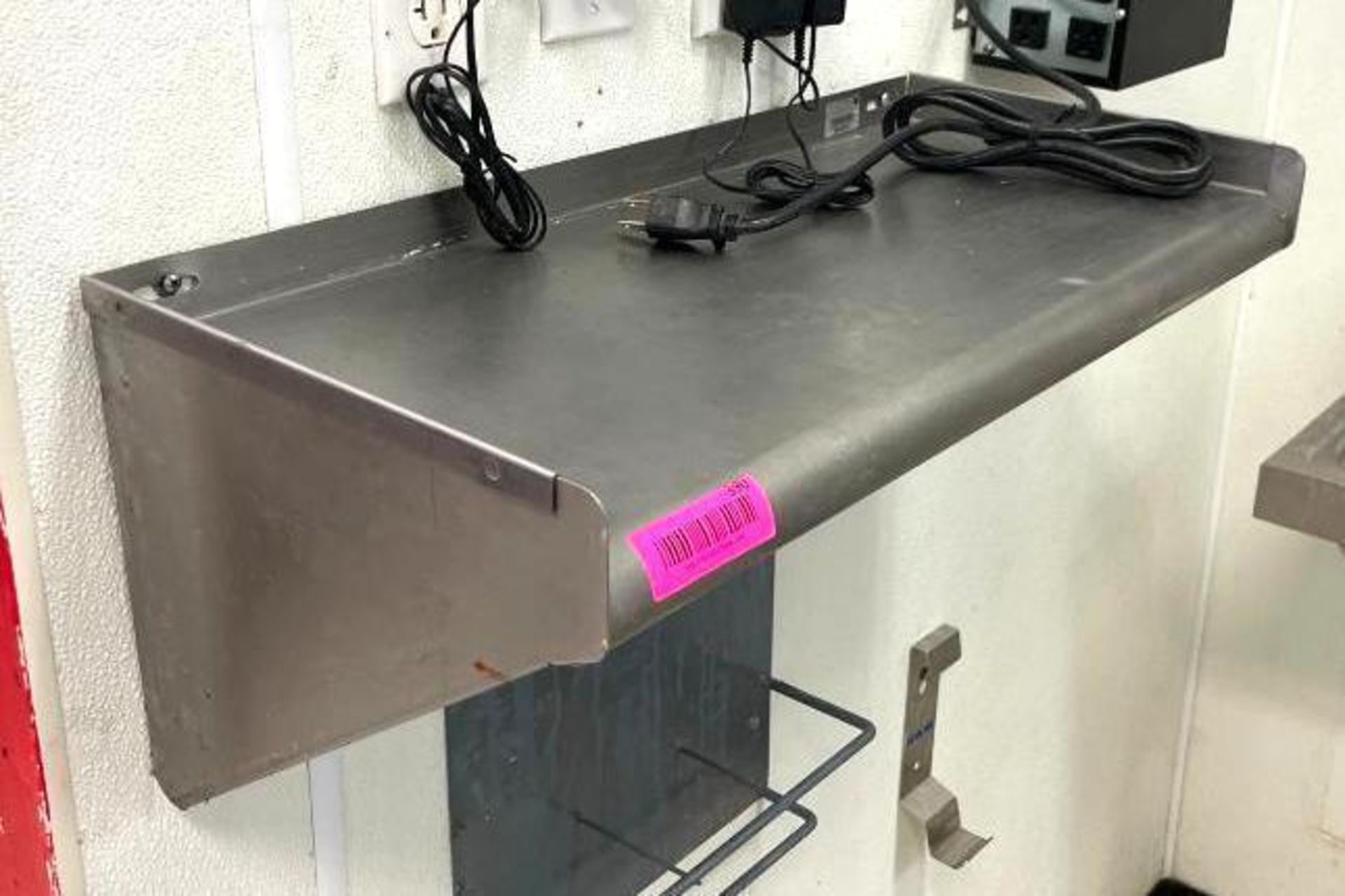 DESCRIPTION: (2) 24" X 12" STAINLESS WALL SHELVES ADDITIONAL INFORMATION CONTENTS ARE NOT INCLUDED L