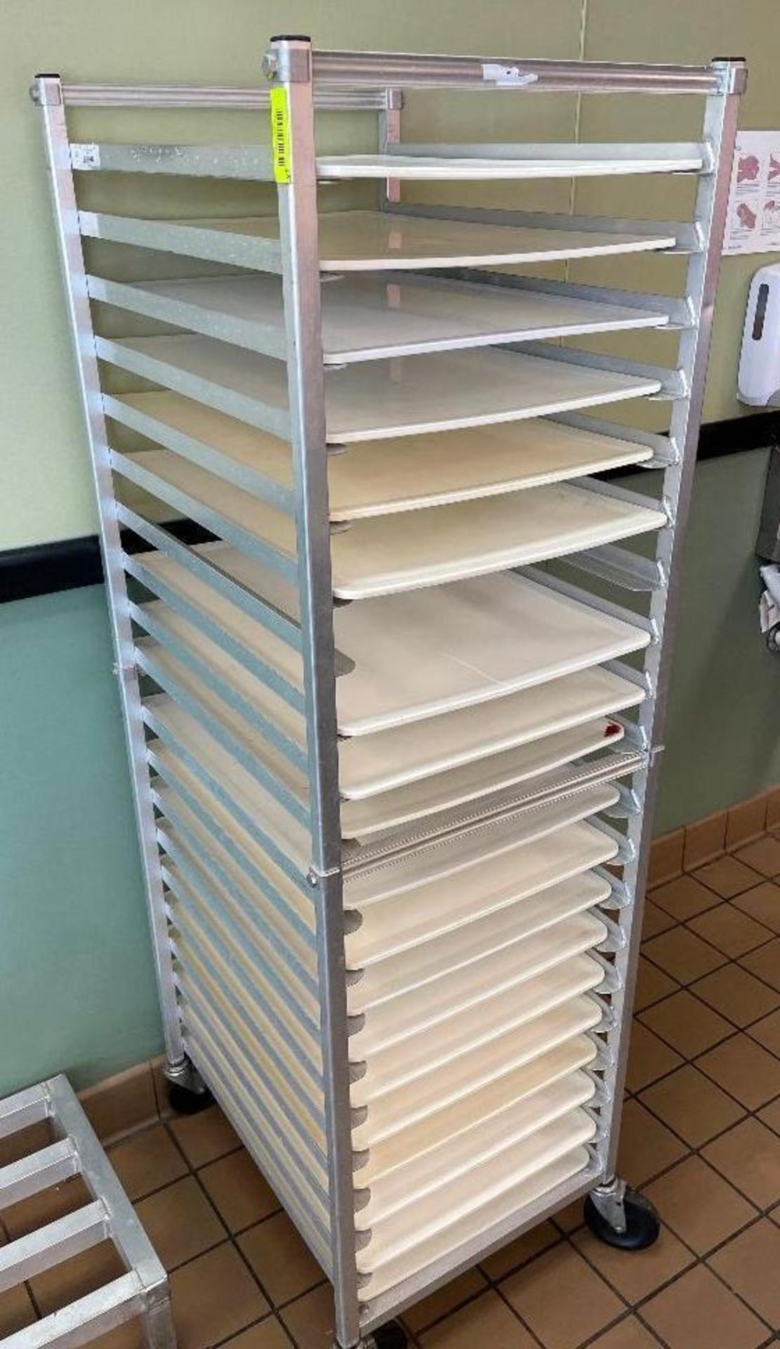 DESCRIPTION: TWENTY PAN TRAY RACK. BRAND / MODEL: WIN HOLT LOCATION: 4811 E. Grant Rd QTY: 1