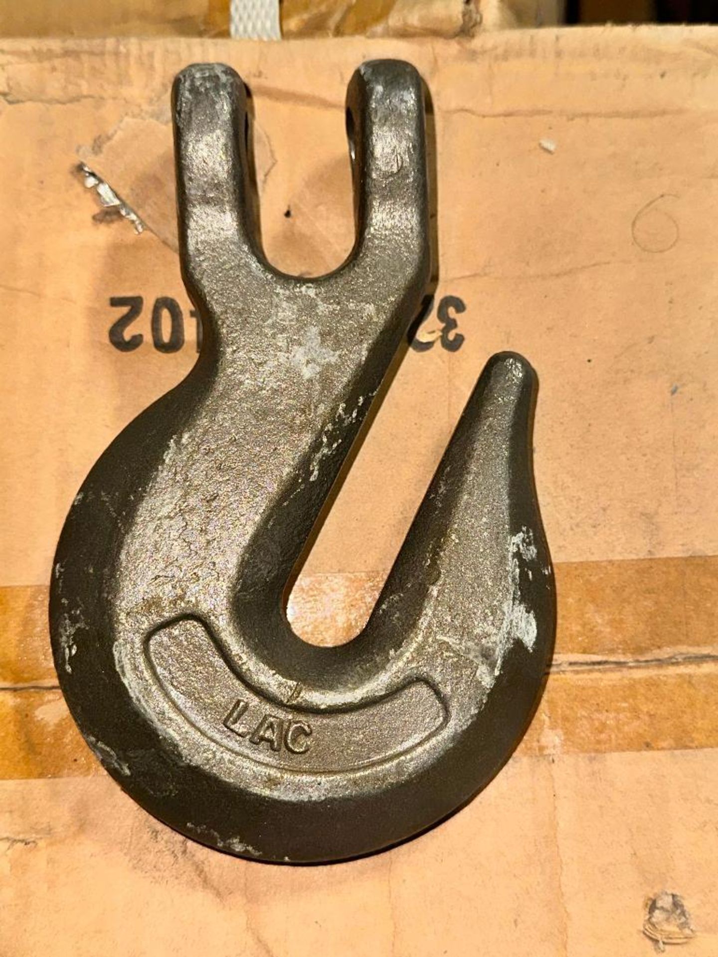 DESCRIPTION: (10) FORGED 343 5/8" CLEVIS HOOKS THIS LOT IS: SOLD BY THE CASE QTY: 5 - Image 2 of 2