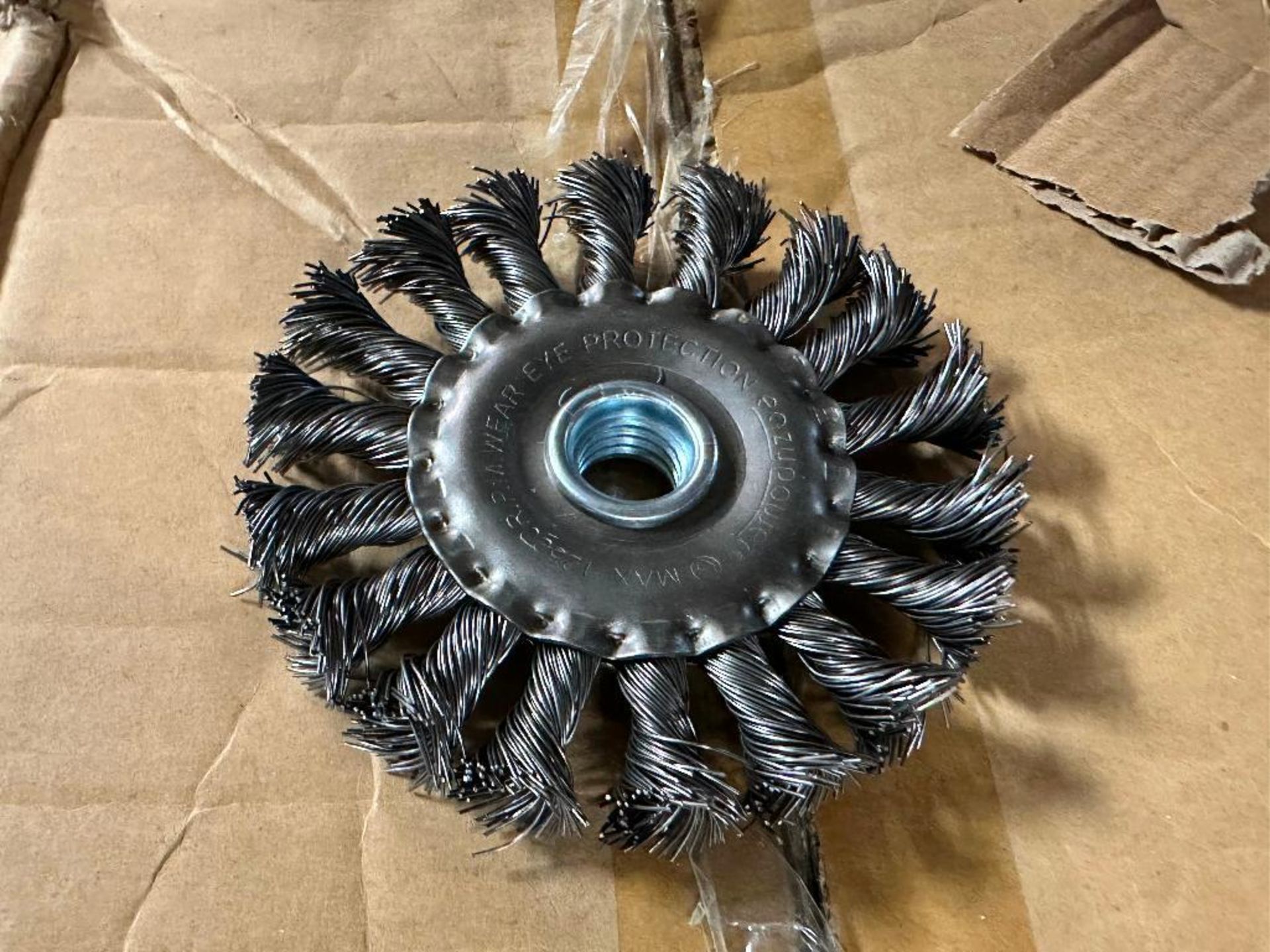 DESCRIPTION: (2) CASES OF KNOTTED WHEEL BRUSH 4" 5/8" ADDITIONAL INFORMATION 80 PER CASE, 160 IN LOT