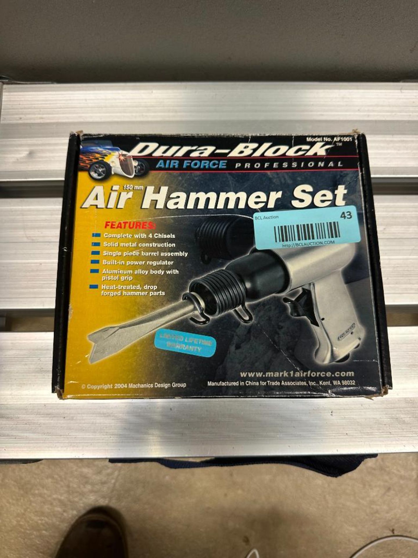 AIR HAMMER SET BRAND/MODEL: DURA-BLOCK AF1001 LOCATION: SHOP QTY: 1 - Image 2 of 3