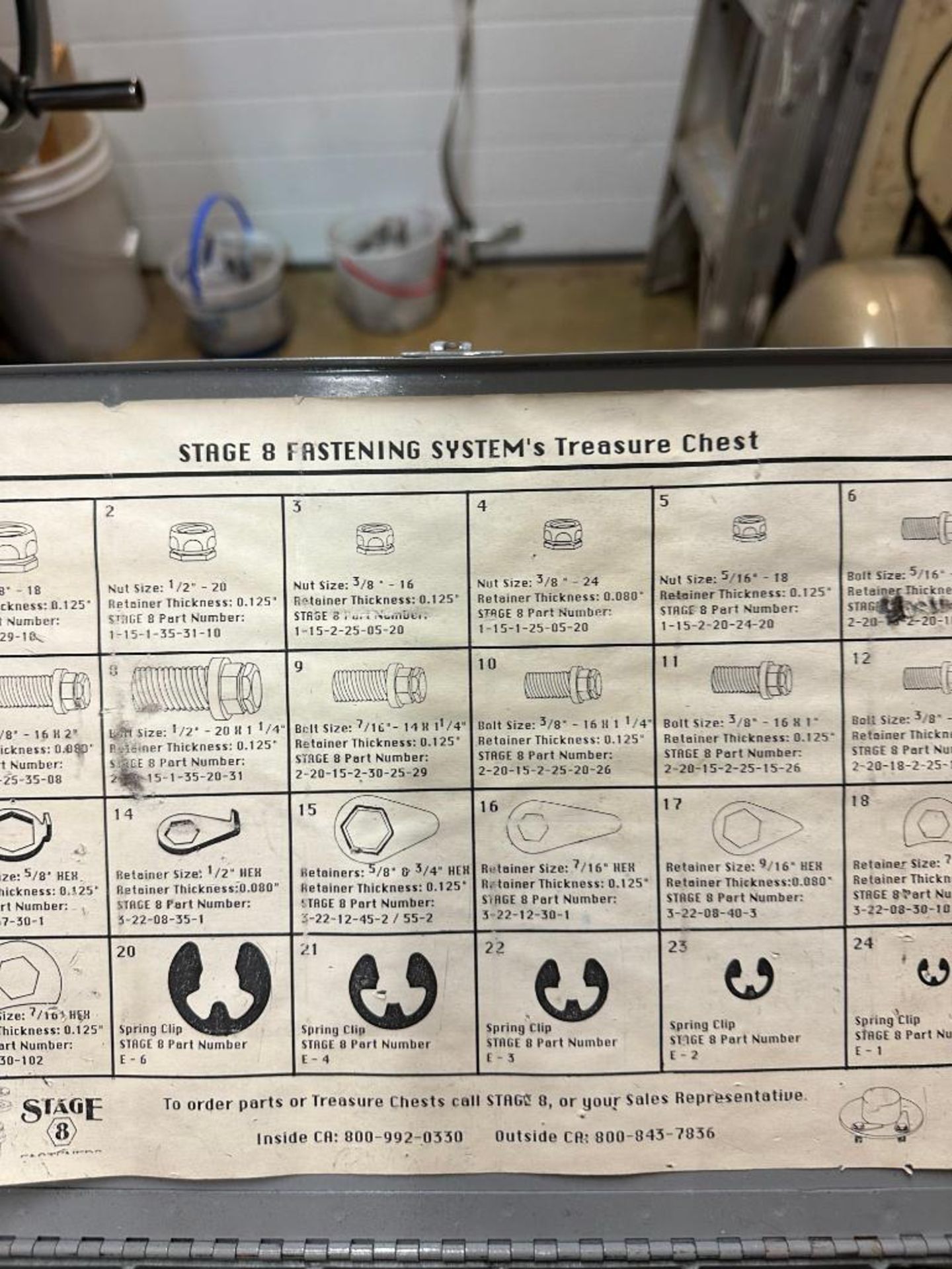 STAGE 8 FASTENING SYSTEM TREASURE CHEST LOCATION: SHOP QTY: 1 - Image 2 of 3