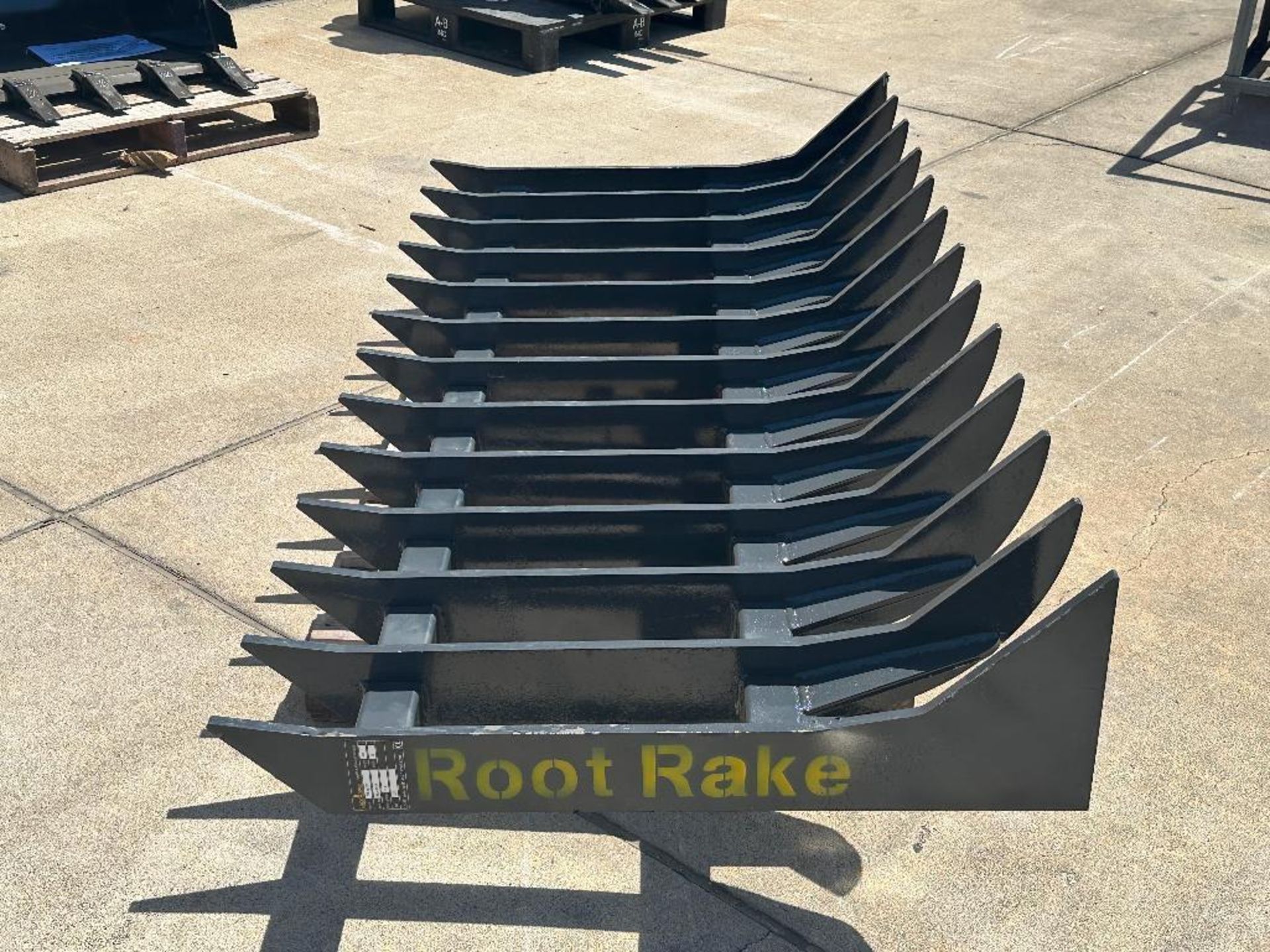 DESCRIPTION: 72" HEAVY DUTY RAKE BRAND / MODEL: LANDHERO RTR-12-72W RETAIL PRICE: $2,199.00 ADDITION - Image 7 of 11