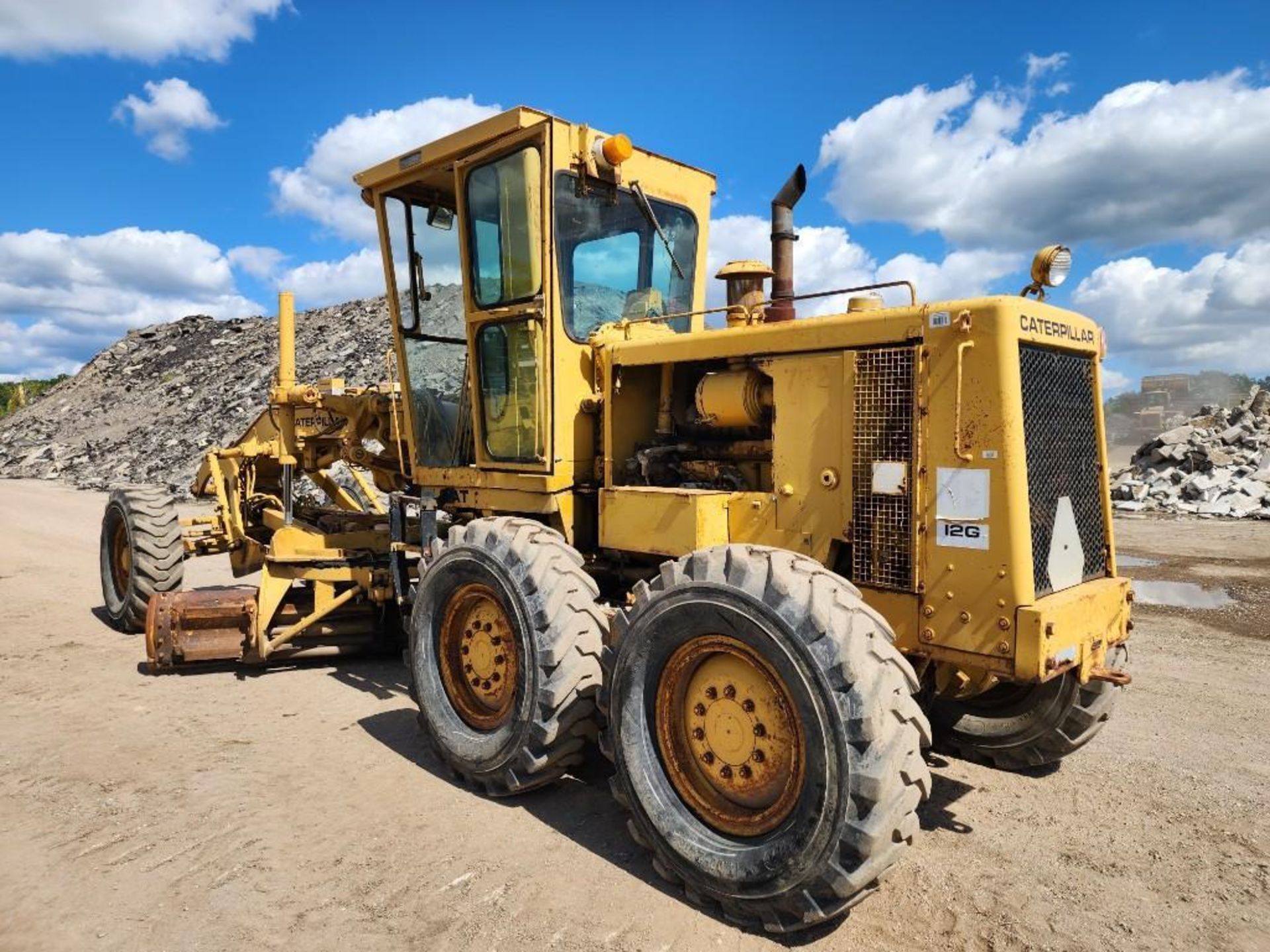 1975 CATERPILLAR 12G MOTOR GRADER - Image 4 of 17