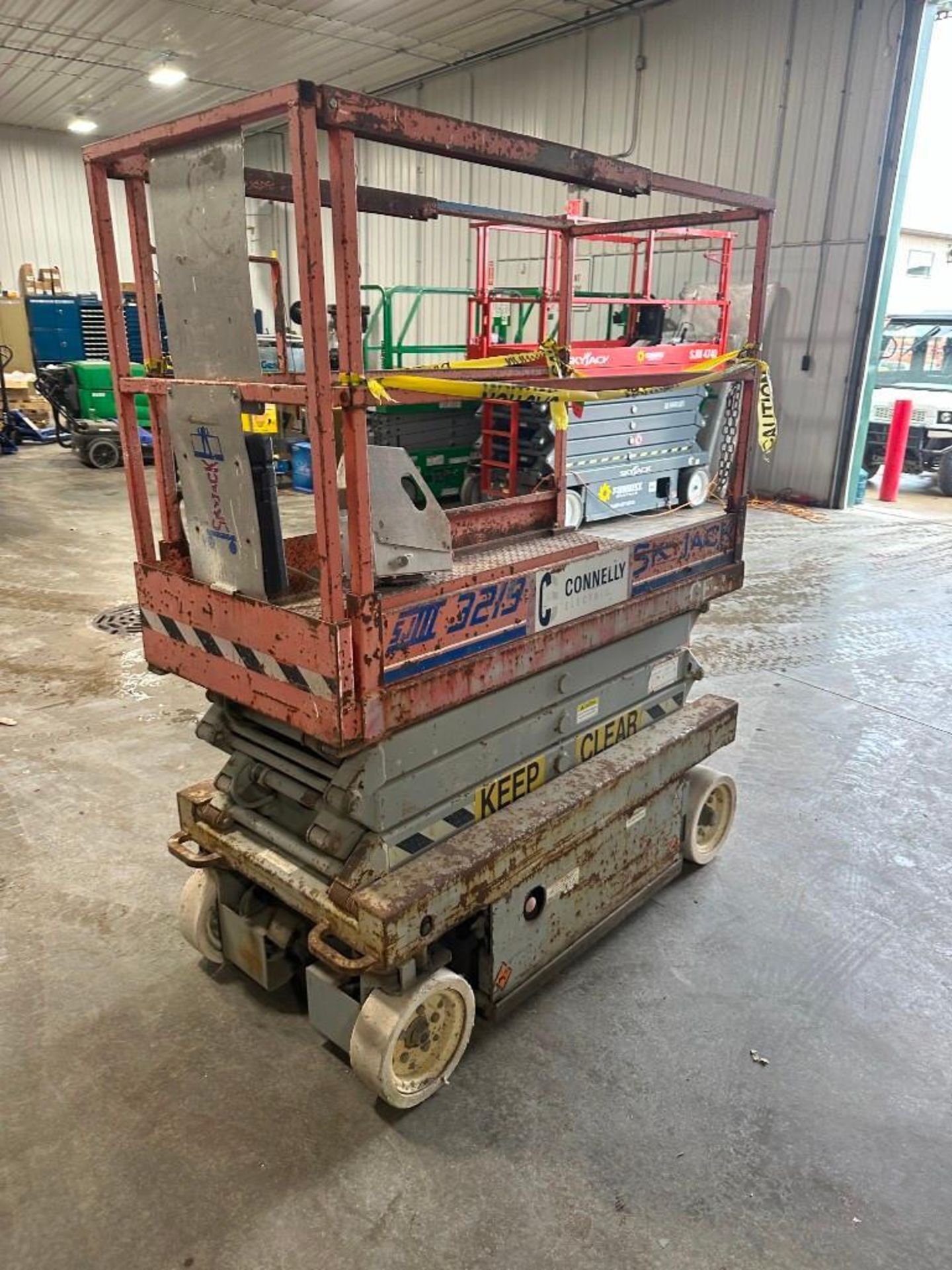 1998 Skyjack SJIII 3219 Electric Scissorlift - Image 3 of 10