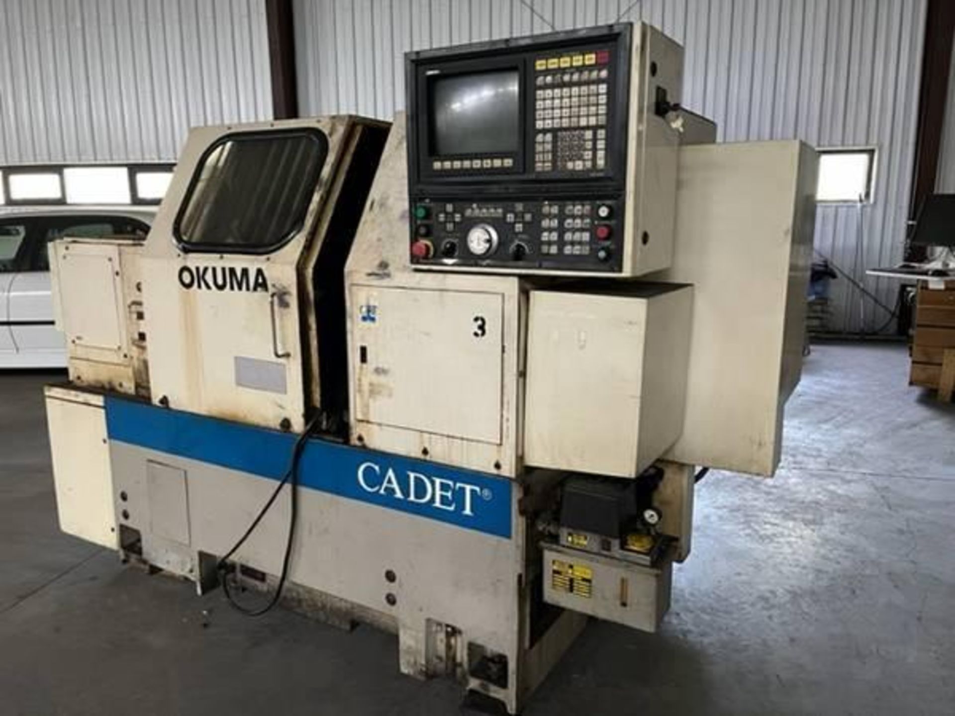 Okuma LNC8 Cadet CNC Lathe - Image 2 of 8