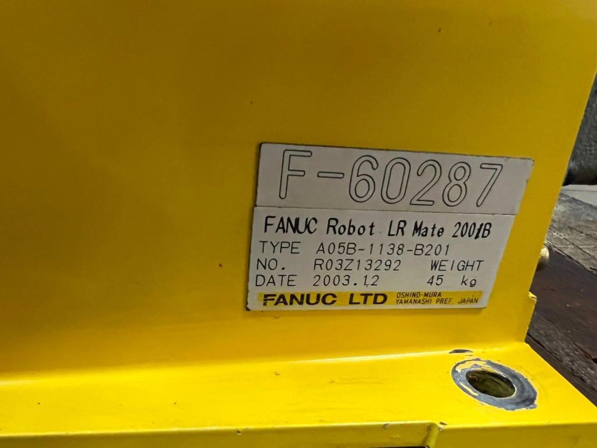 2003 Fanuc LR Mate 200iB Robot *ARM ONLY* - Image 4 of 4
