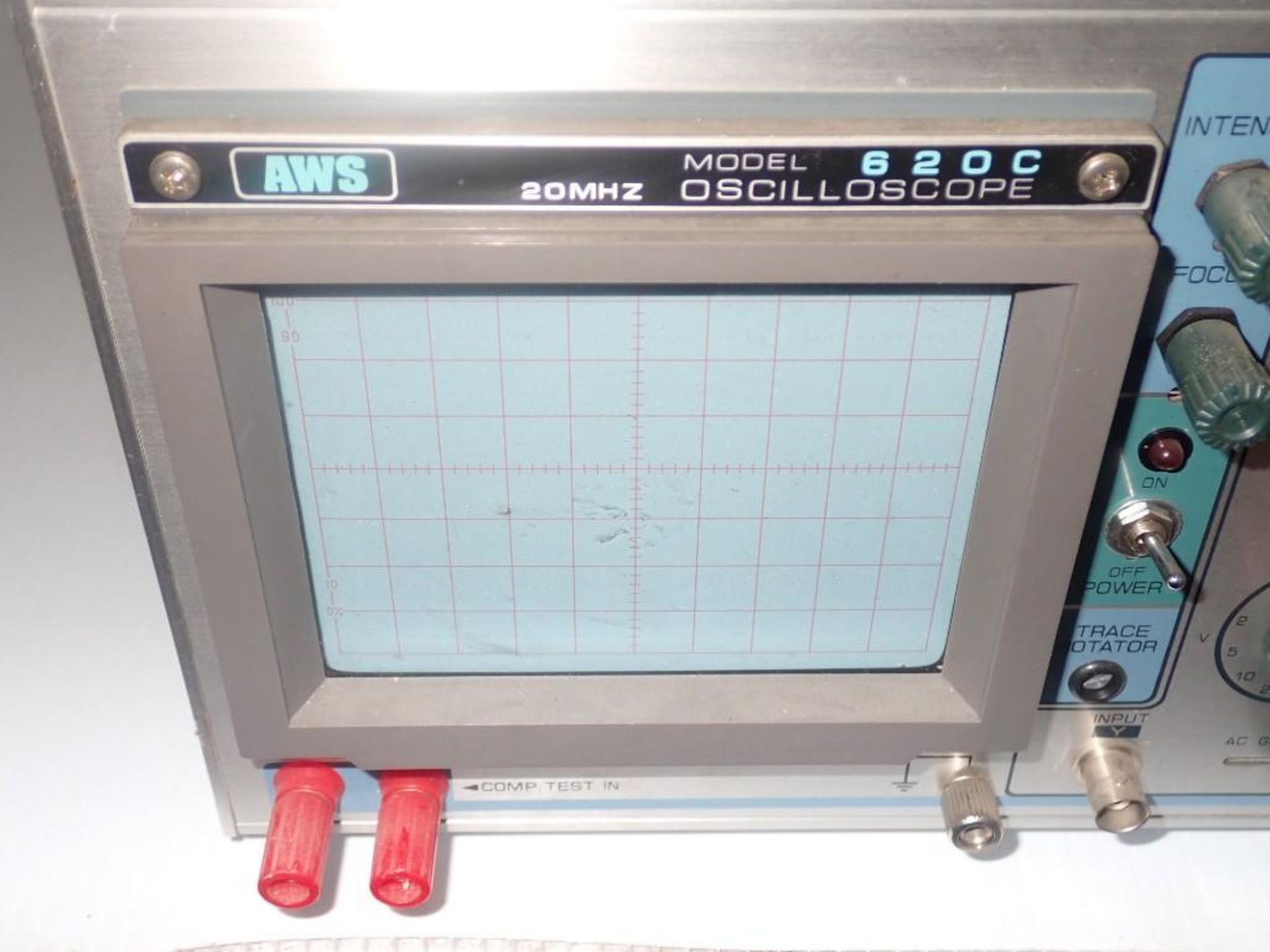 AWS #620C Dual Trace Oscilloscope - Image 3 of 6
