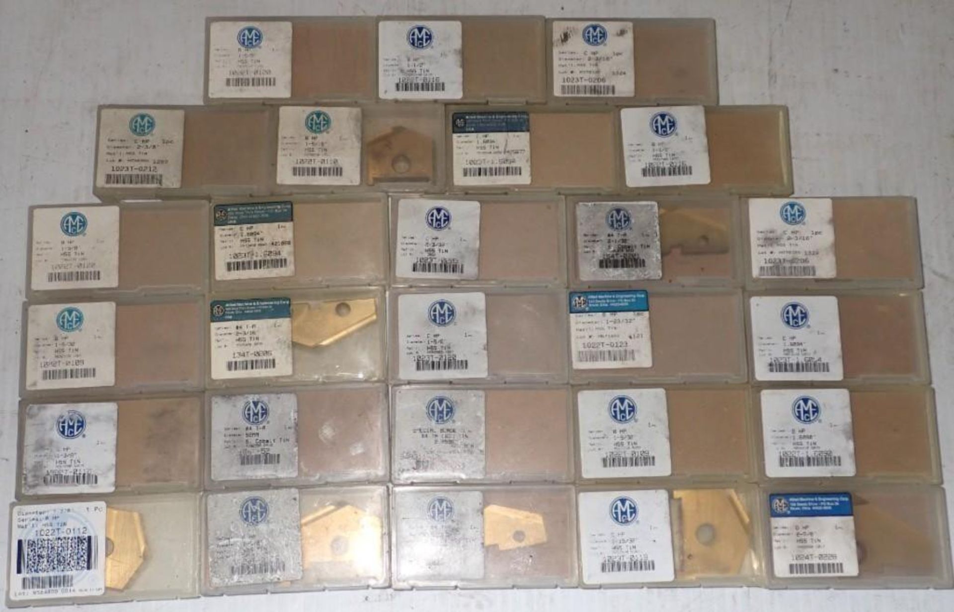 Lot of Allied Drill Inserts