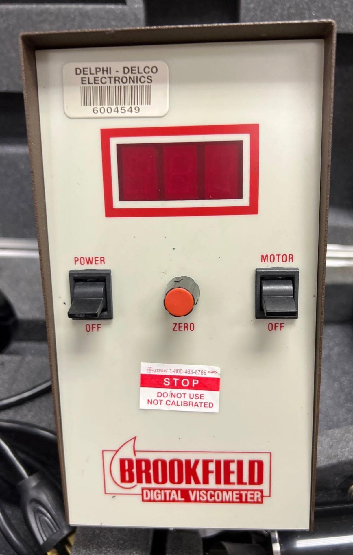 Brookfield Viscometer, Model # HBTD - Image 2 of 4