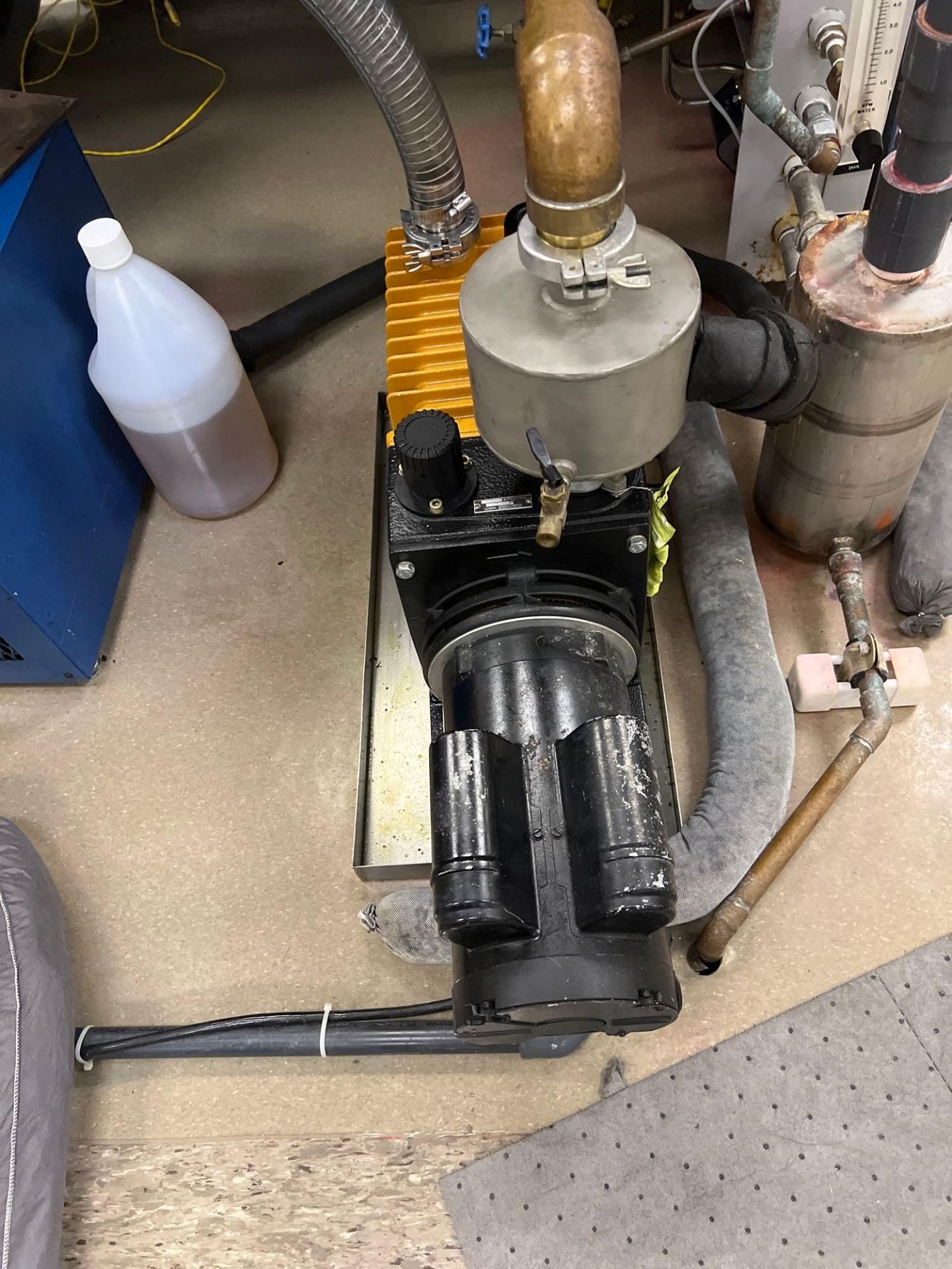 Cit-Alcatel Annecy Type# 2033 Vacuum Pump, 1-1/2 HP