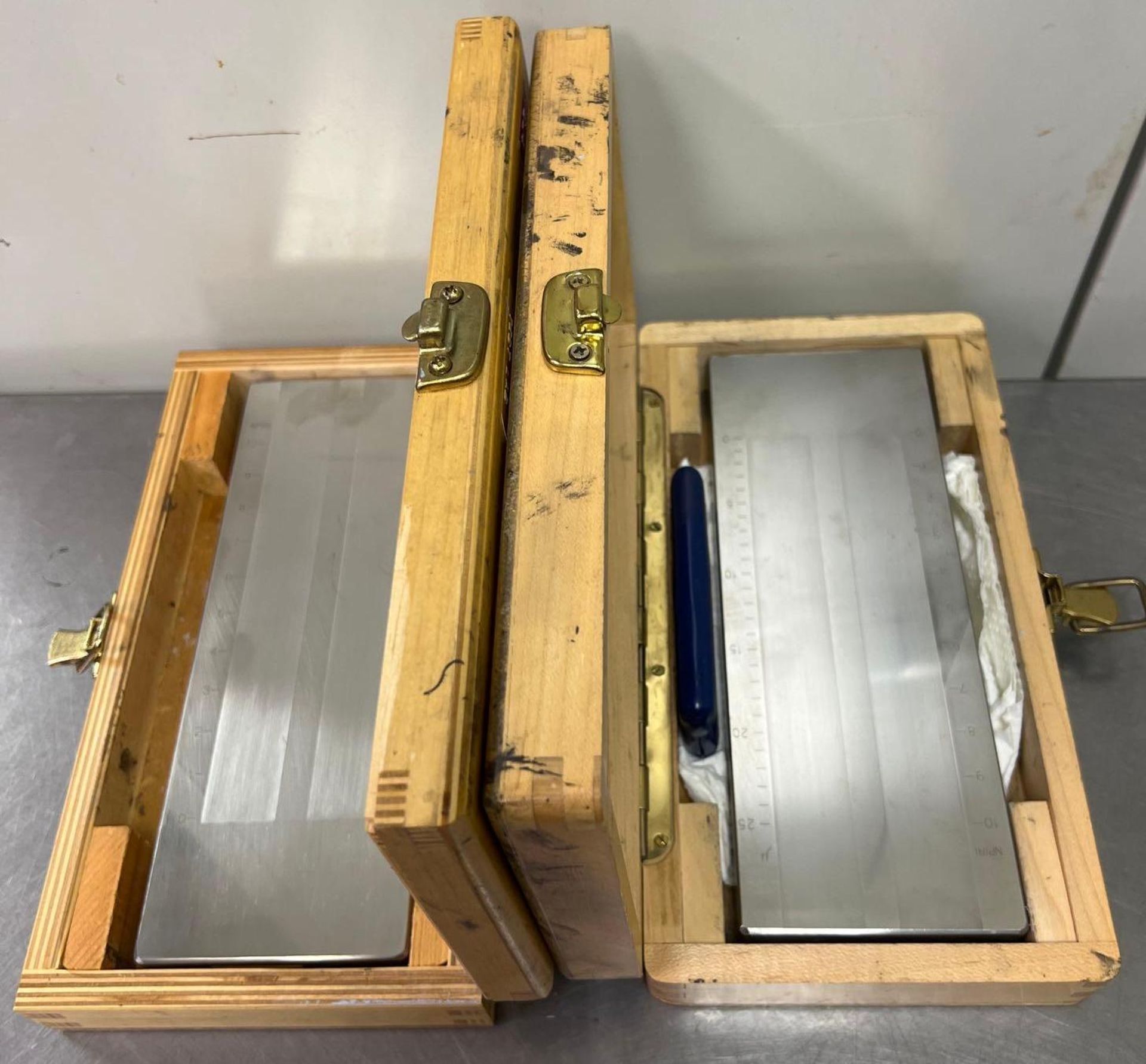 Lot of (2) Precision Gage & Tool NPIRI Fineness of Grind Gage - Image 2 of 5