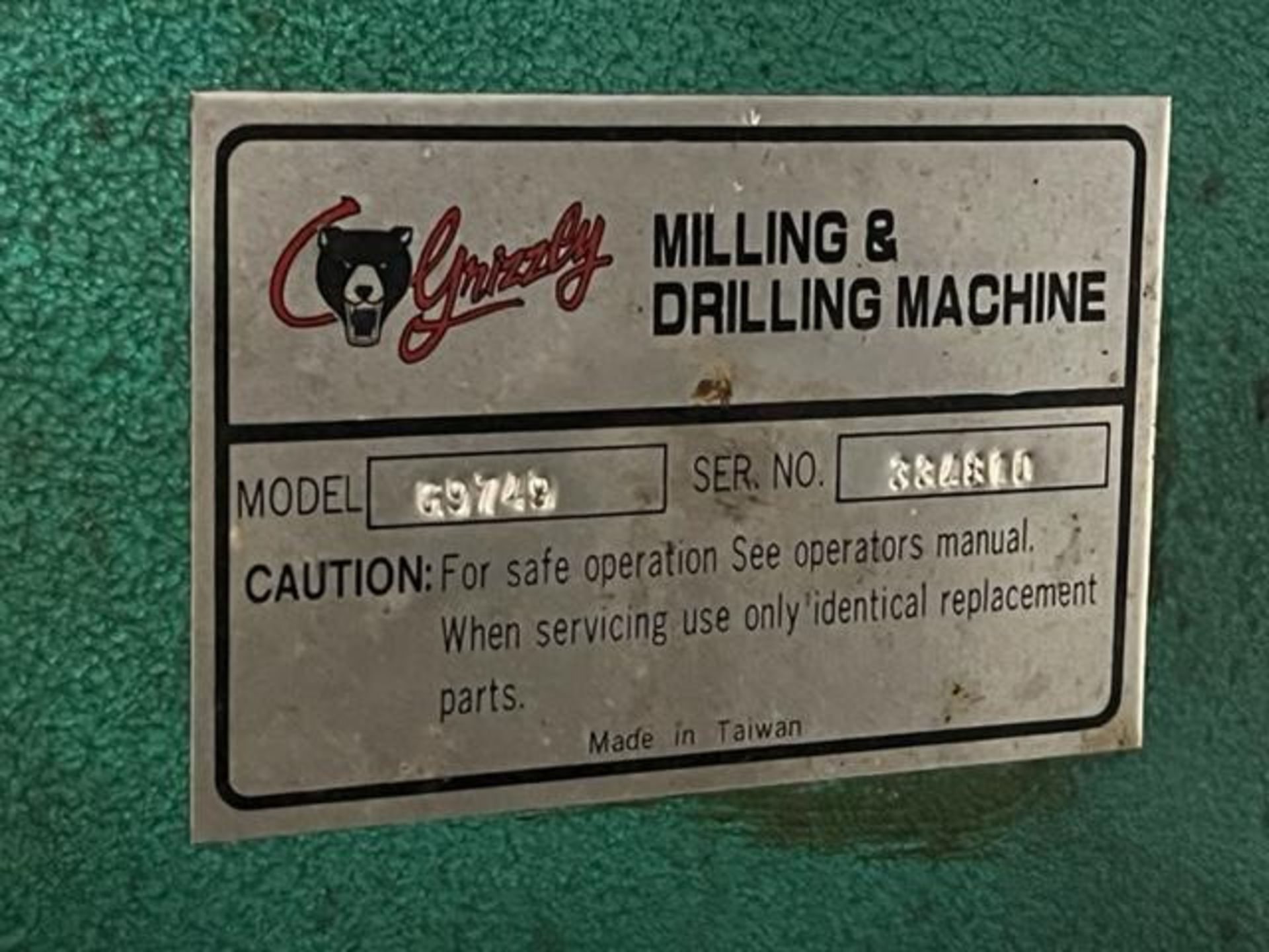 20” Grizzly Variable Speed Drill Press - Image 3 of 6