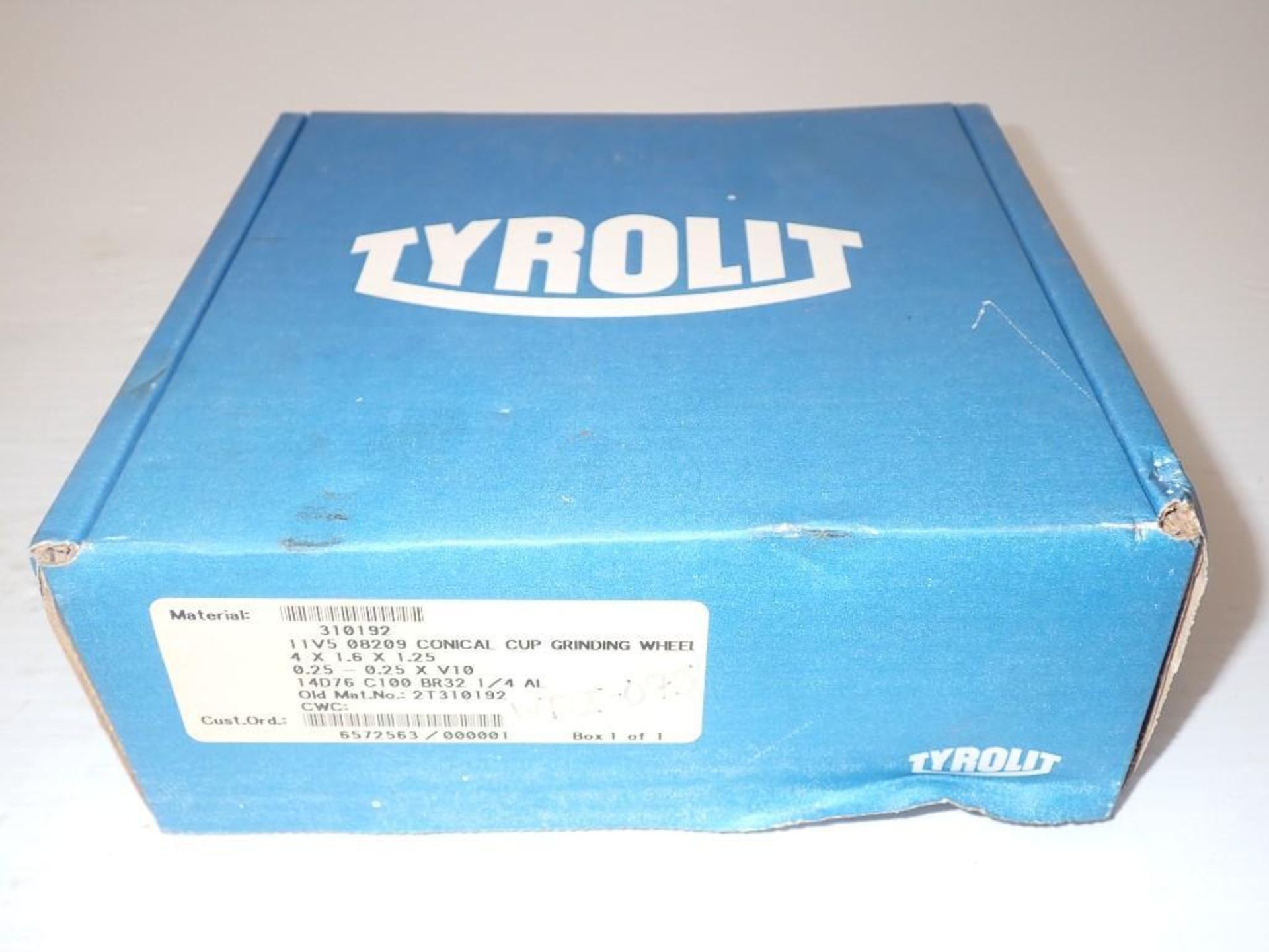 Tyrolit 4x1.6x1.25 Cup Grinding Wheel