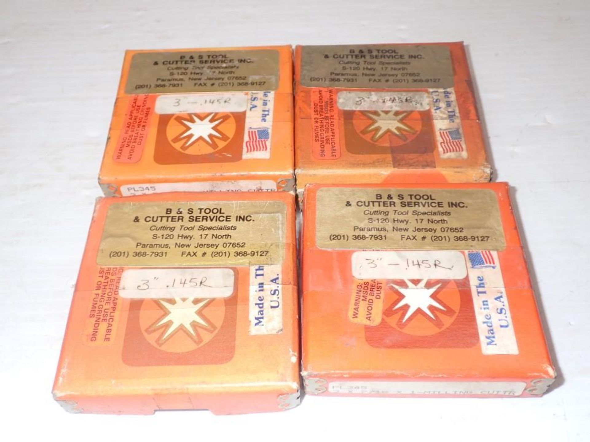 Lot of (4) B&S Cutters