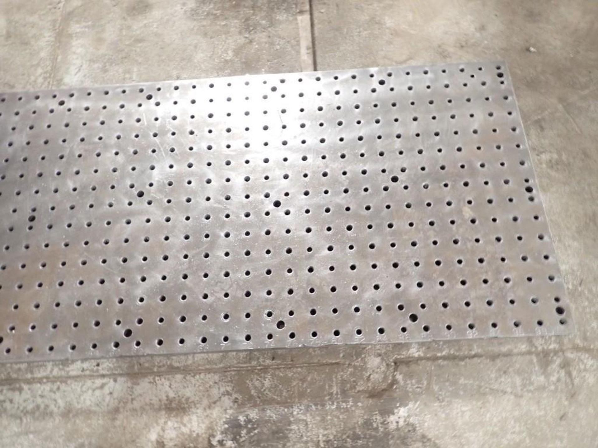 102" x 30" x 2" Drilled & Tapped Steel Layout Plate - Image 3 of 3