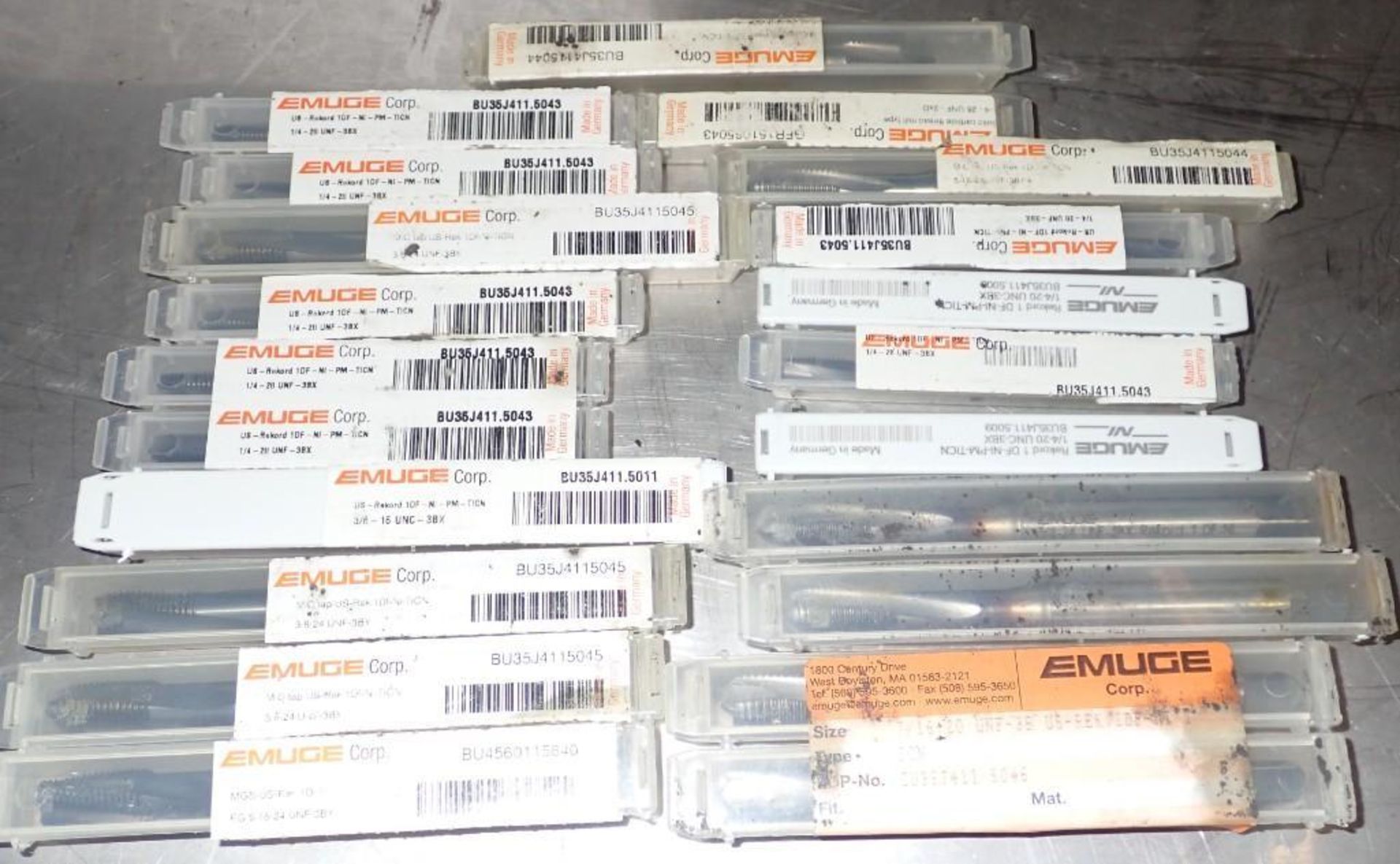 Lot of Emuge Tooling