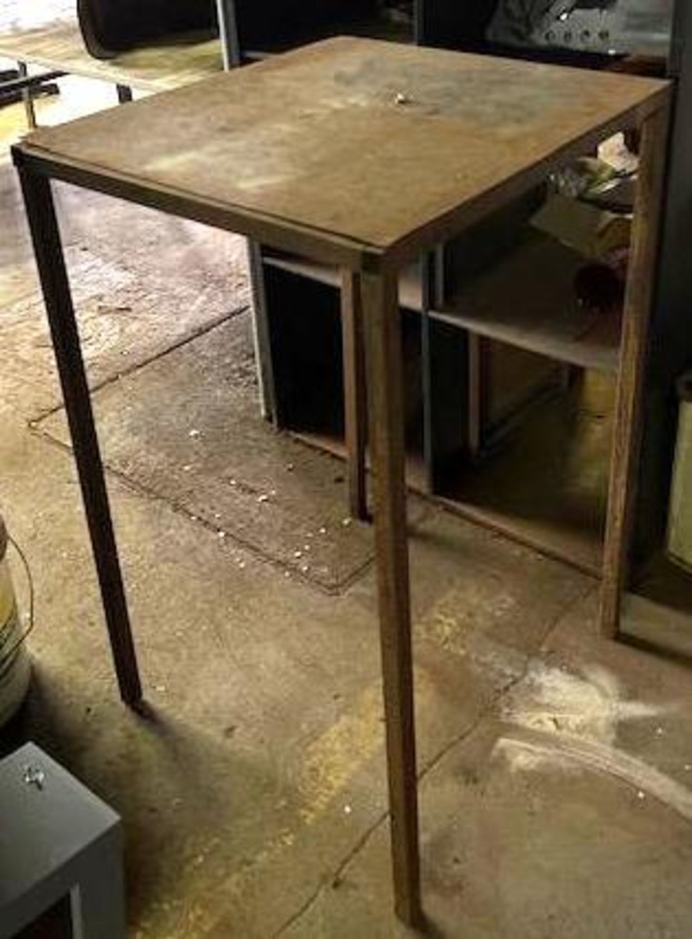 Lot of (3) Metal Work Tables - Image 2 of 5