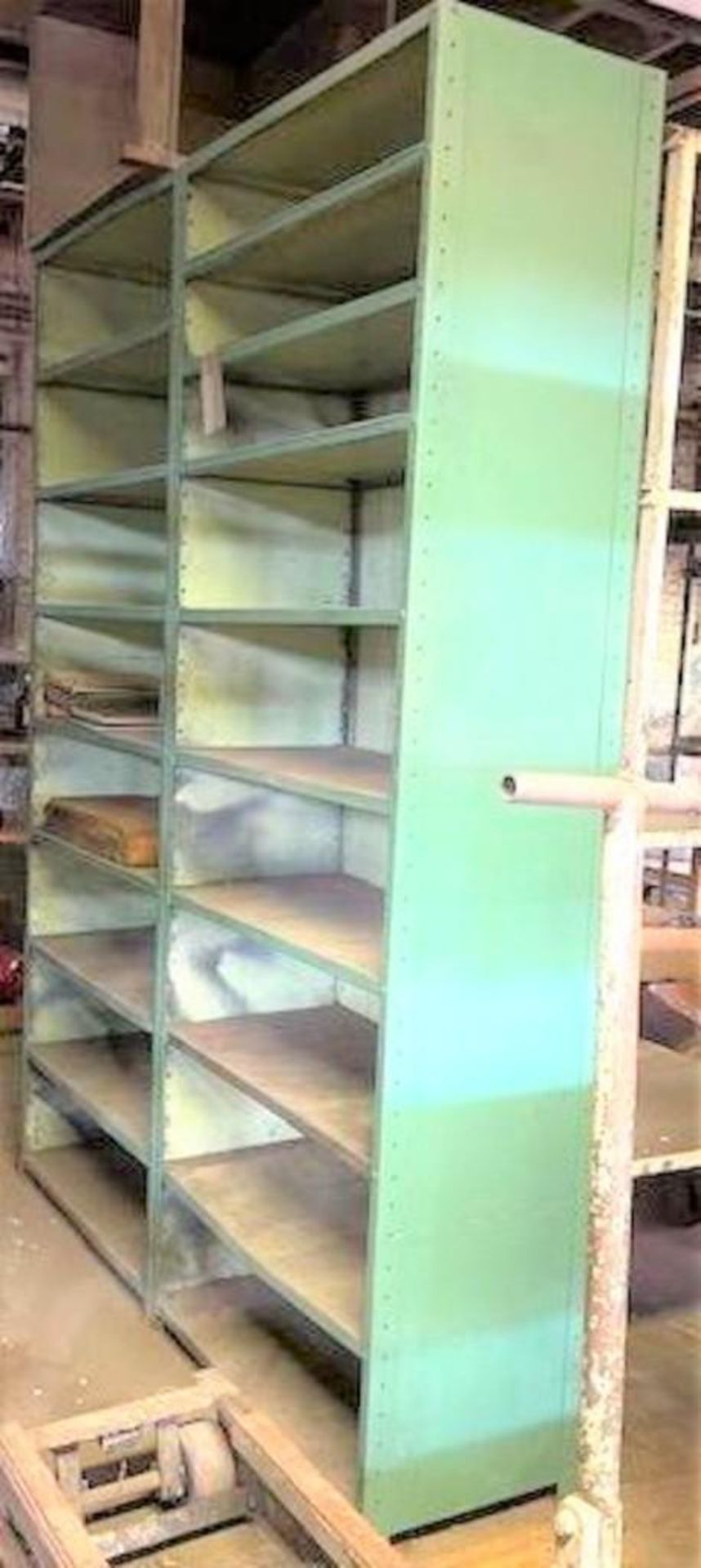 Lot of (2) Metal Shelving Units, (1) 7 Shelves, (1) 8 Shelves - Image 5 of 7