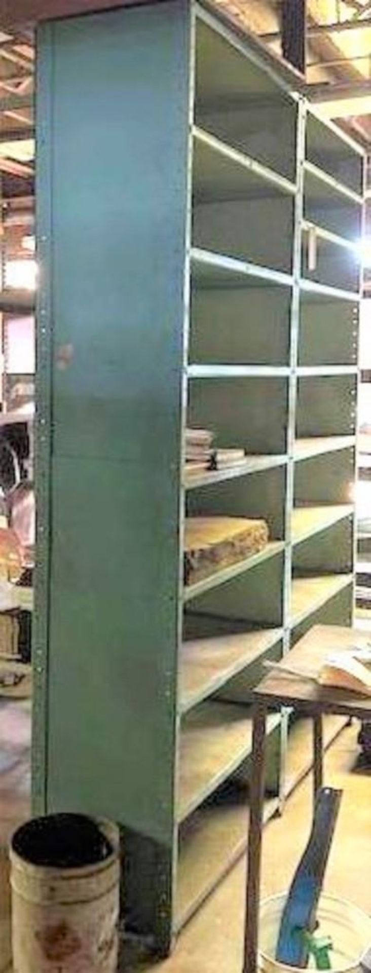 Lot of (2) Metal Shelving Units, (1) 7 Shelves, (1) 8 Shelves - Image 7 of 7