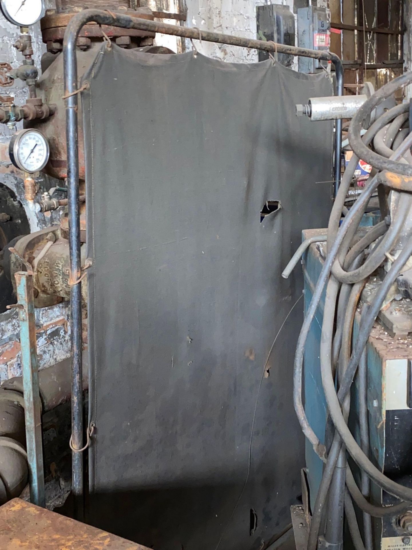 48in x 60in Welding Curtain w/ Frame