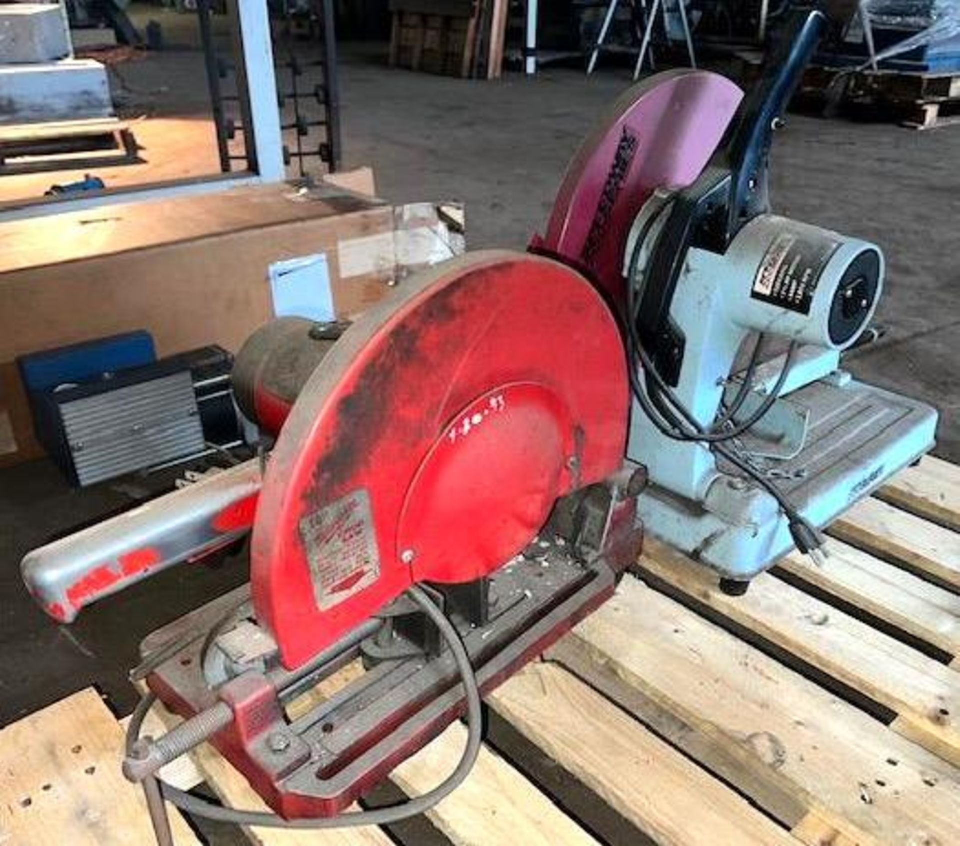 Lot of (2) Chop Saws