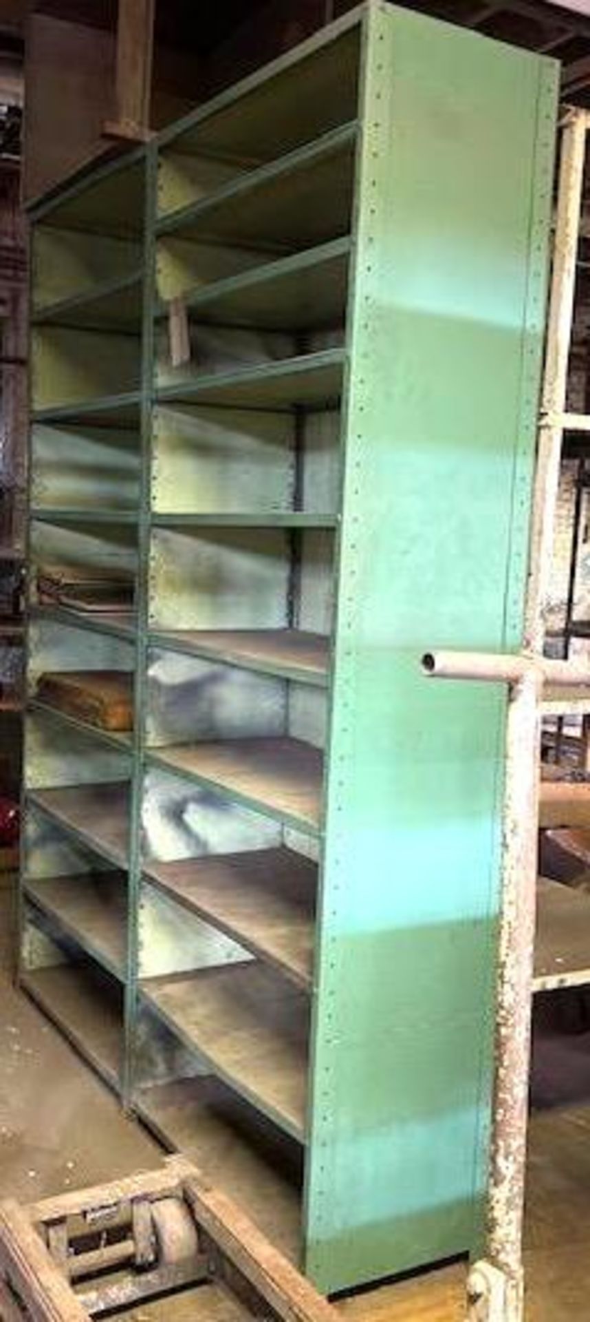 Lot of (2) Metal Shelving Units, (1) 7 Shelves, (1) 8 Shelves - Image 4 of 7