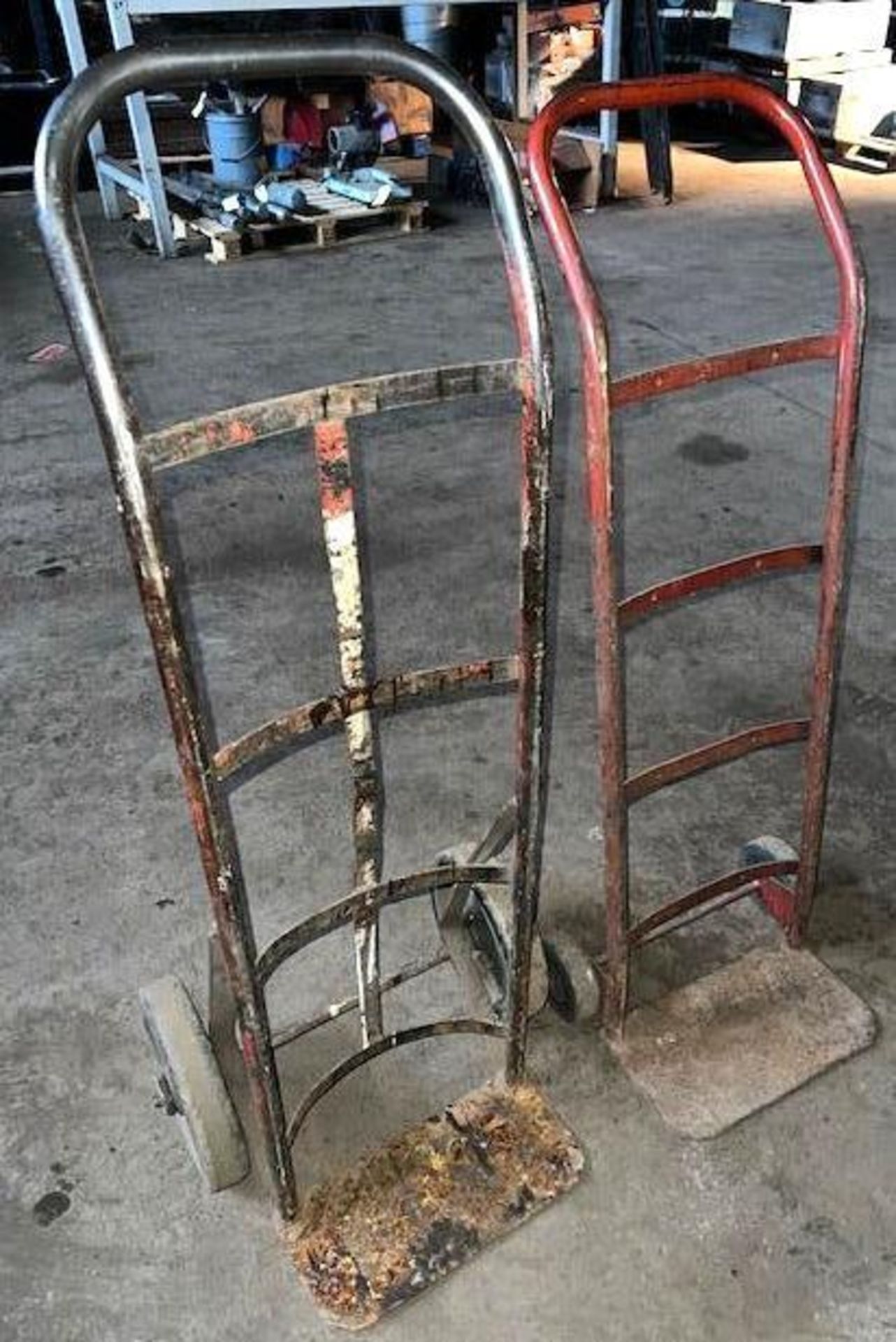 Lot of (2) Two Wheel Hand Trucks - Image 2 of 4