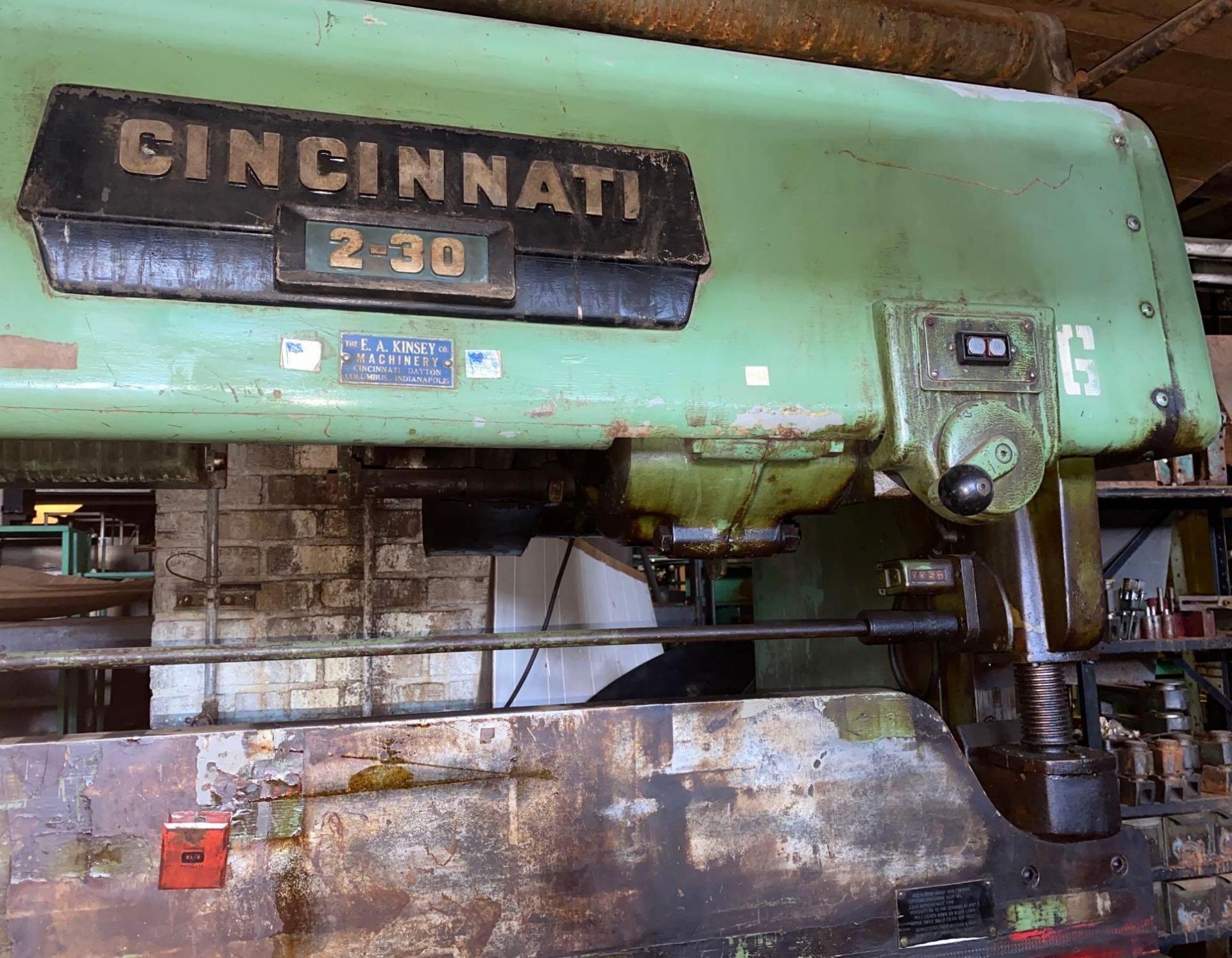 6’ Cincinnati #230 Press Brake - Image 3 of 6